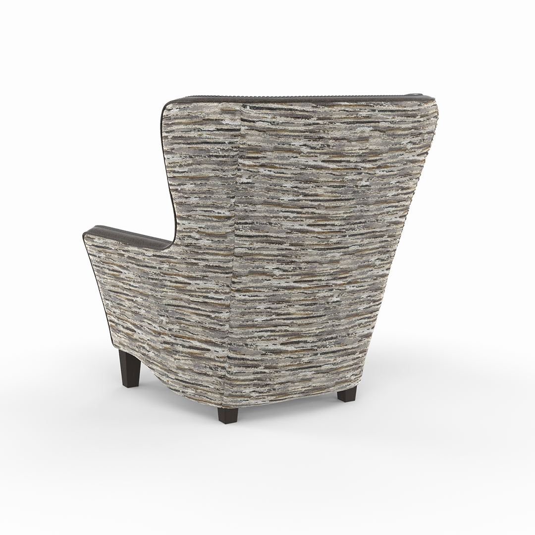 Alyssa High Style Chair - Modern Accent Chair for Living Room, Bedroom & Office - Comfortable Upholstered Armchair with Sturdy Metal Legs - Perfect for Reading, Relaxing & Home Decor