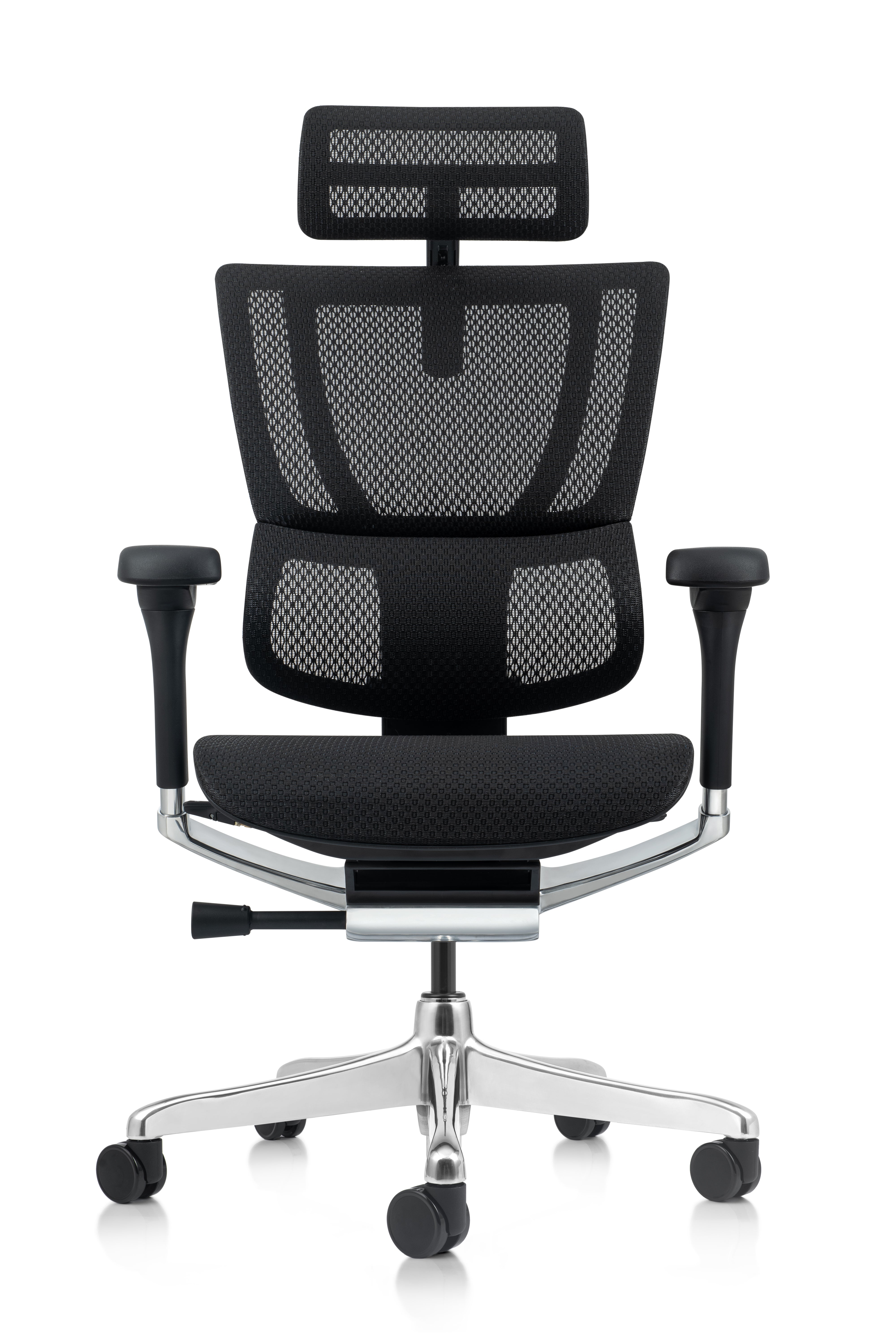 ERGOHUMAN XTREME Ergonomic Office Chair - Black Mesh High Back Executive Chair with Lumbar Support | Perfect for Home Office, Gaming & Workspace Comfort