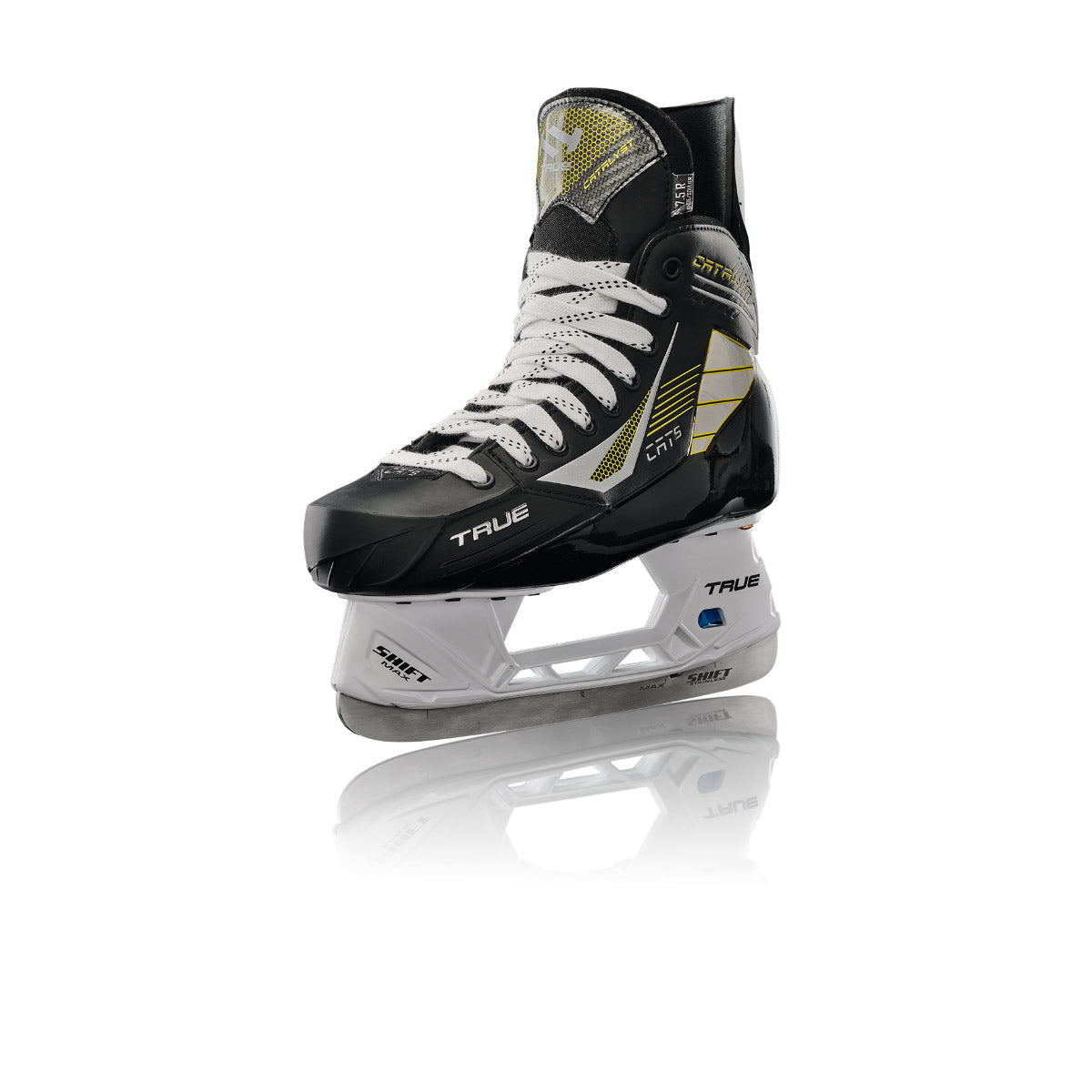 TRUE Catalyst 5 Junior Ice Hockey Skates - Youth Hockey Skates for Boys & Girls - Lightweight Performance Skates for Ice Rink & Hockey Practice