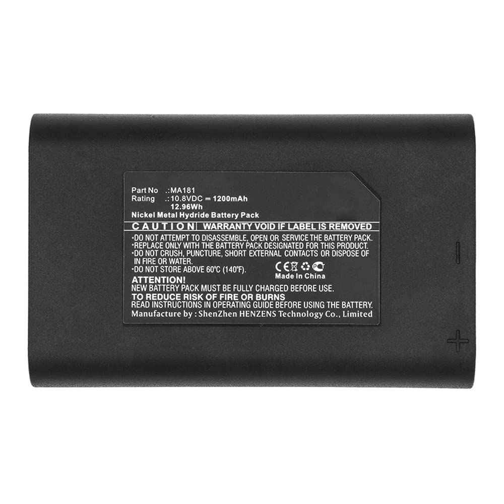 Synergy Digital 2-Way Radio Battery - High Capacity 1200mAh Ni-MH 10.8V Replacement for Regency-Relm HH400 & Uniden APX500 Walkie Talkies - Perfect for Outdoor Adventures, Construction Sites & Emergency Communication