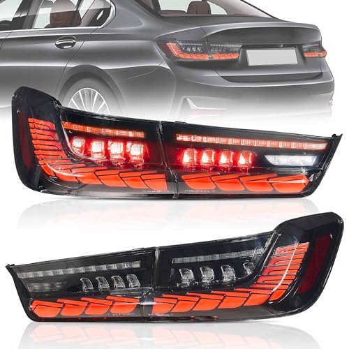 19-21 BMW 3 Series tail lights(smoked)