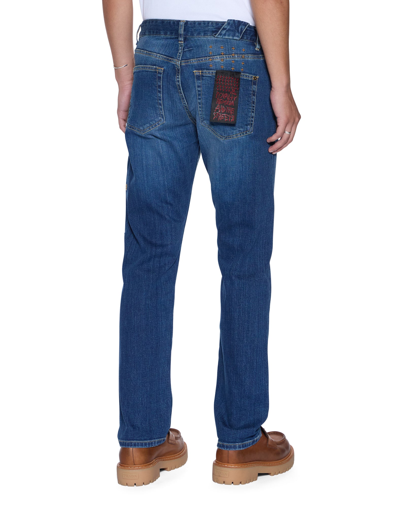Premium Chitch Selvedge Denim Jeans for Men - Classic Blue Raw Denim | Perfect for Casual Wear, Street Style & Everyday Comfort
