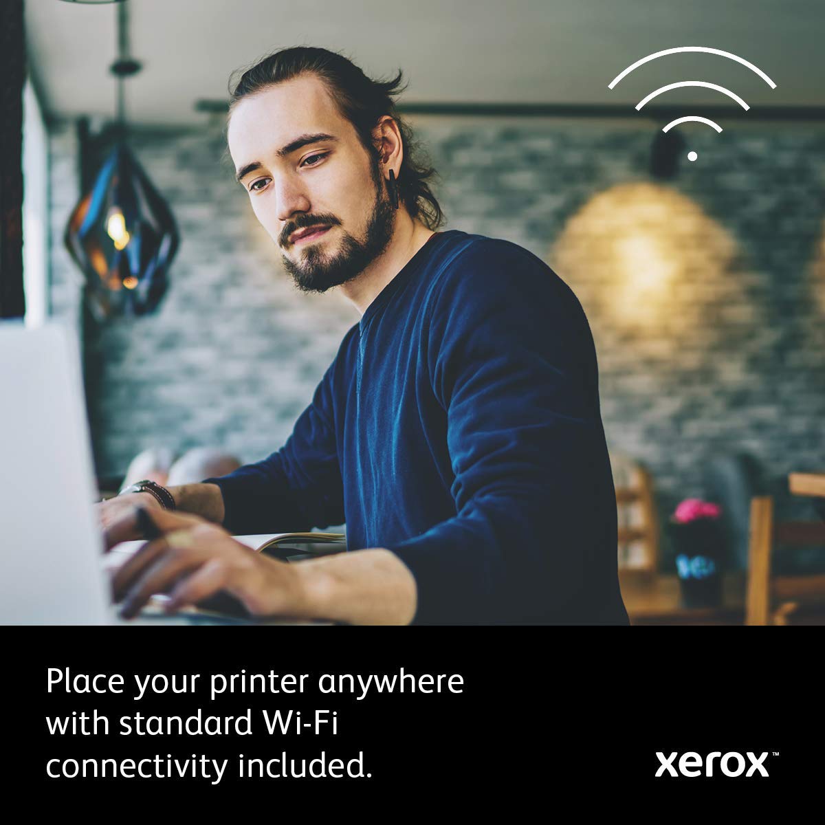 Xerox B210DNI Monochrome Laser Printer - Fast & Reliable Wireless Printing for Home & Office | Compact White Design for Small Workspaces
