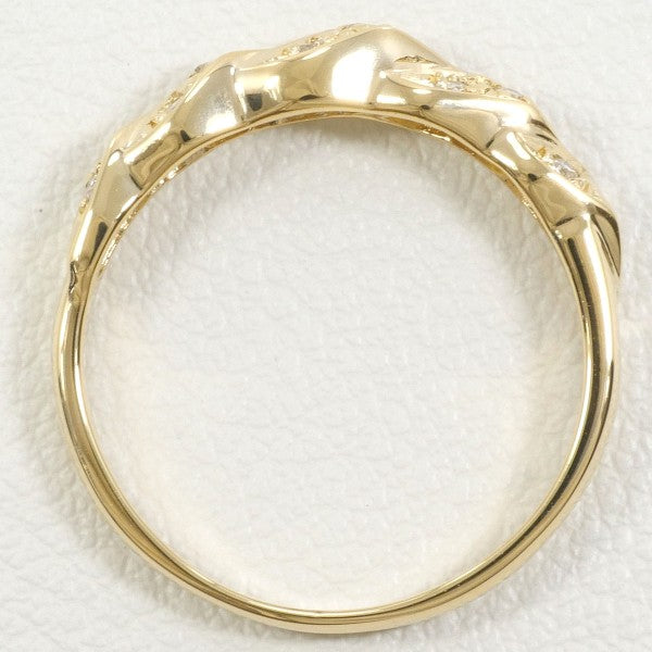 18K Yellow Gold Diamond Ring for Women - Elegant Wedding, Engagement & Anniversary Jewelry Gift - Perfect for Special Occasions & Everyday Luxury