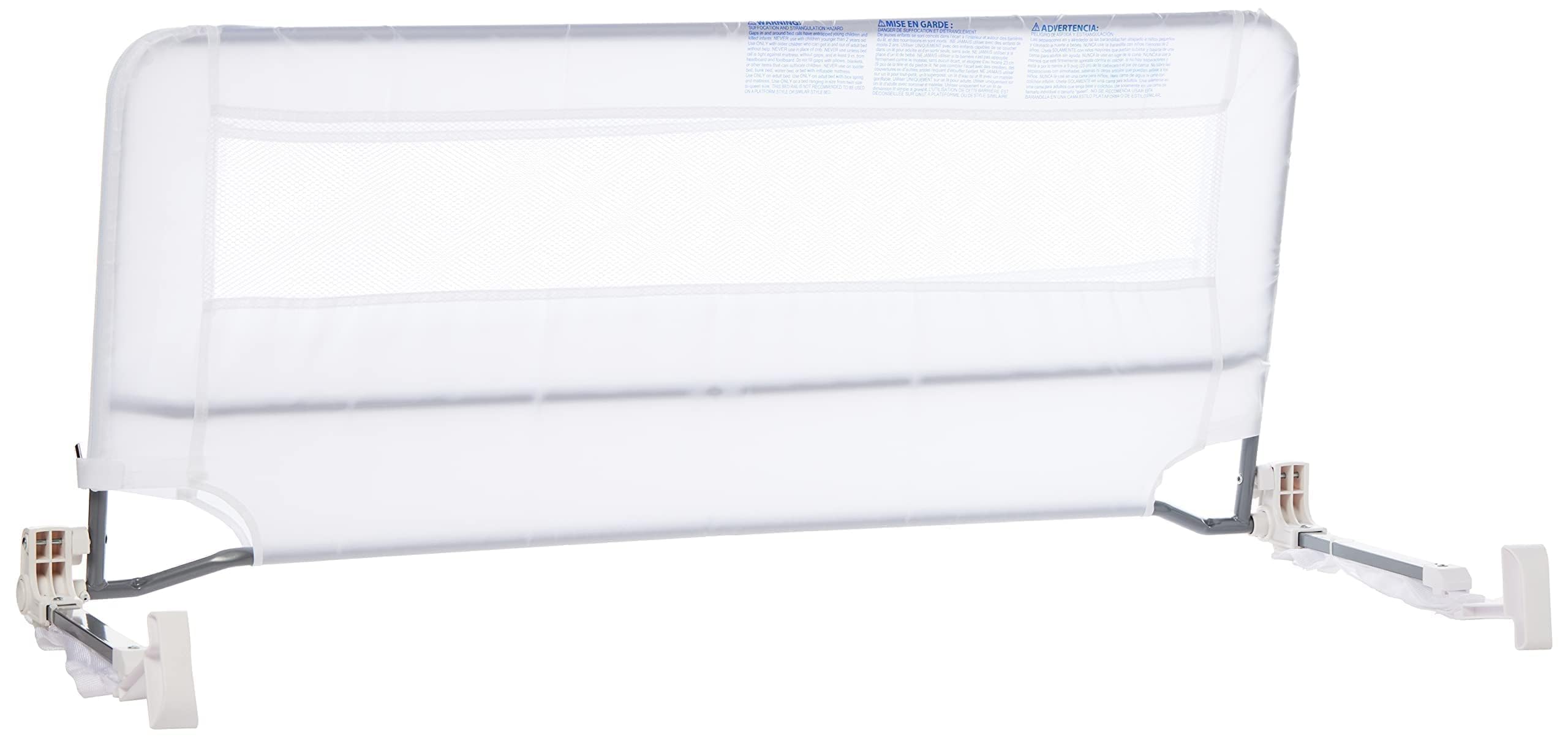 Regalo Swing Down Bed Rail Guard with Reinforced Anchor Safety System - Toddler Safety Bed Rail for Kids & Adults - Perfect for Home, Travel, and Hospital Use