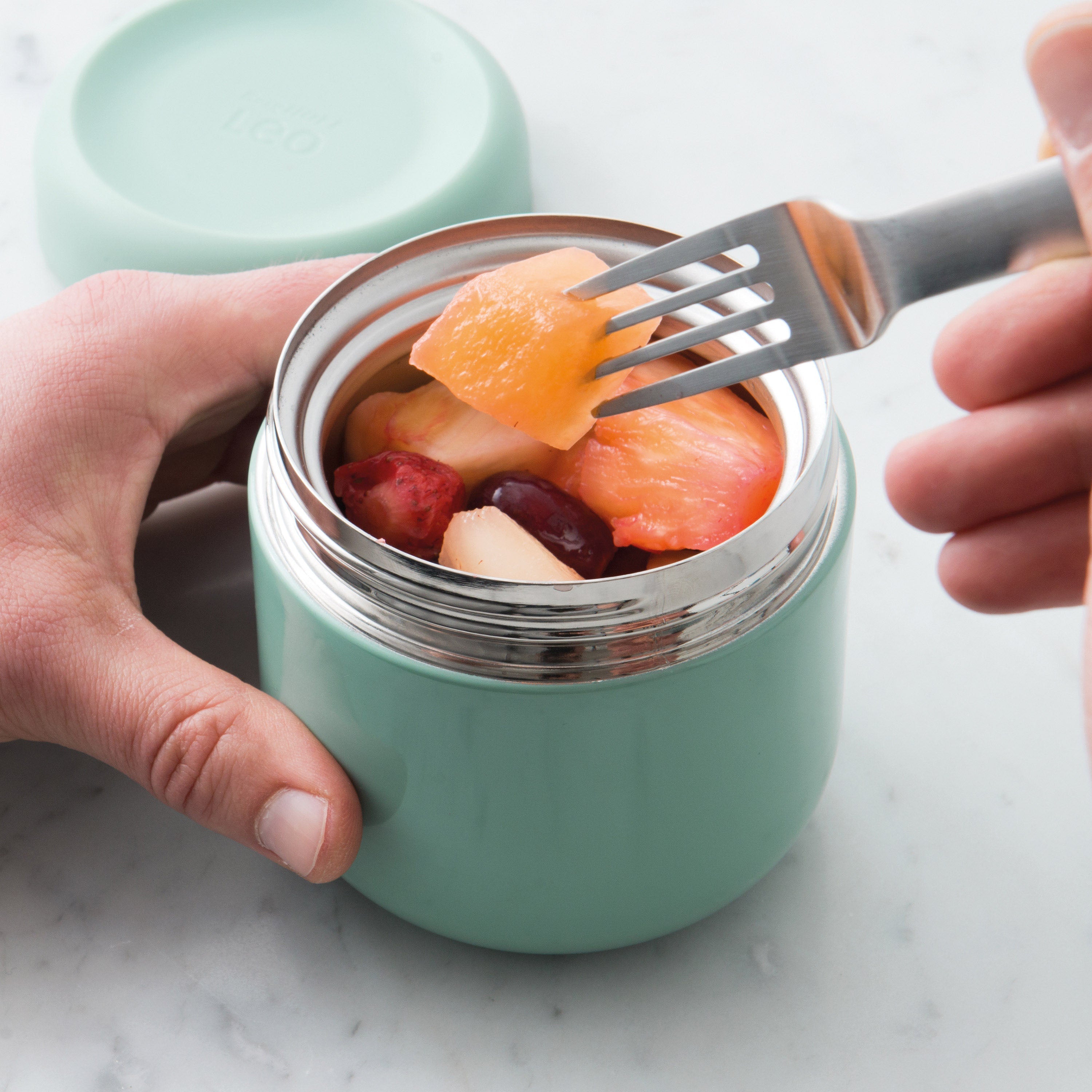 BergHOFF Leo 3-Piece Insulated Food Container Set - BPA-Free, Leak-Proof Lunch Box for Work, School & Picnics | Keep Meals Hot or Cold for Hours