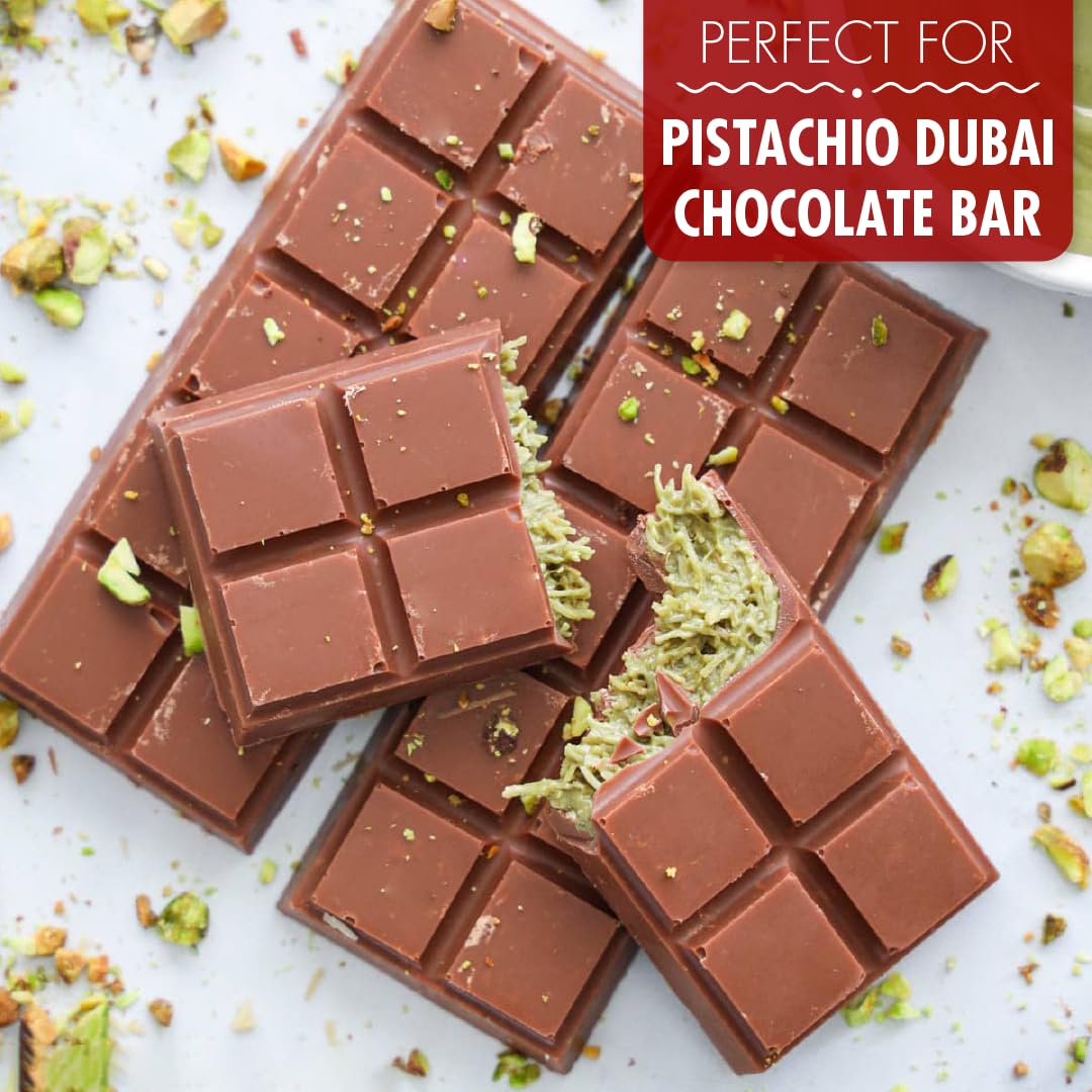 Premium Kataifi Shredded Phyllo Dough for Authentic Middle Eastern & Mediterranean Desserts - Kunafa, Knafeh, Baklava, Pistachio Rolls - Perfect for Dubai Chocolate Bars & Sweet Pastries - 500g (1.1 lb) - Ideal for Home Baking, Restaurants & Special Occasions