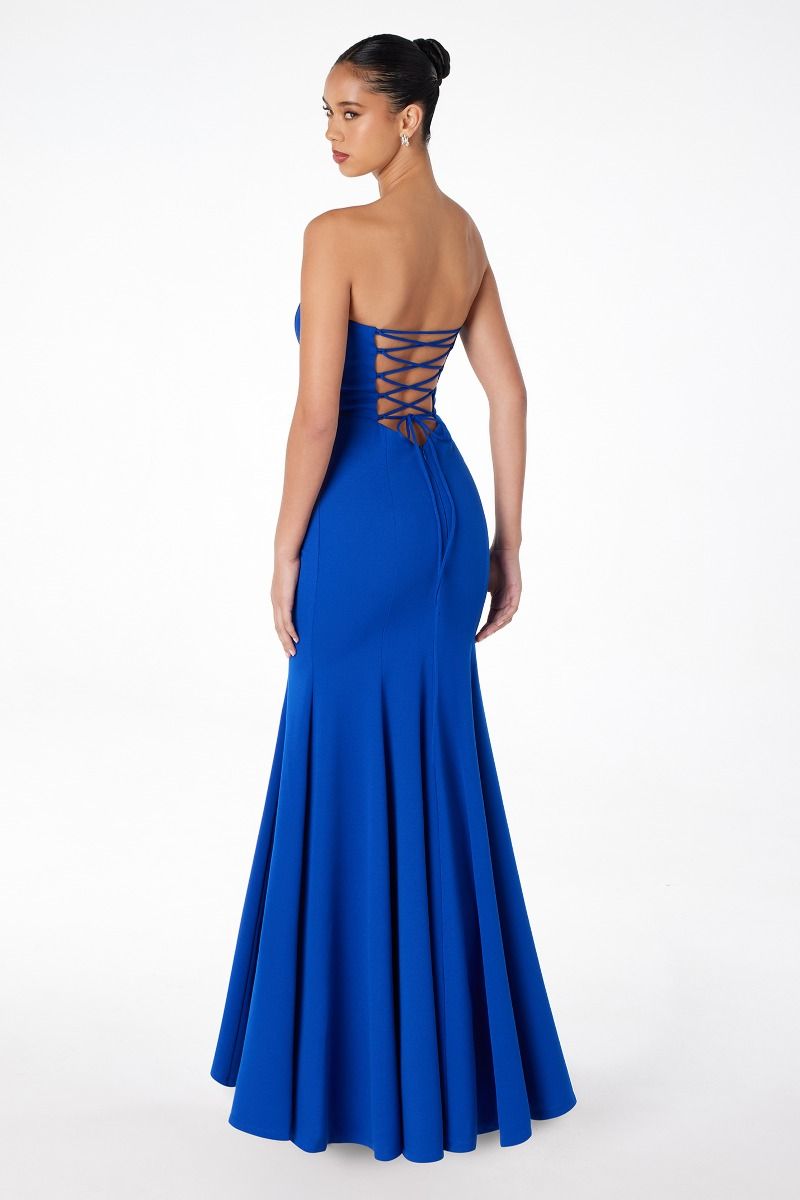 Poppy Maxi Dress - Strapless Fitted Summer Dress for Women | Beach Wedding, Party & Vacation Outfit