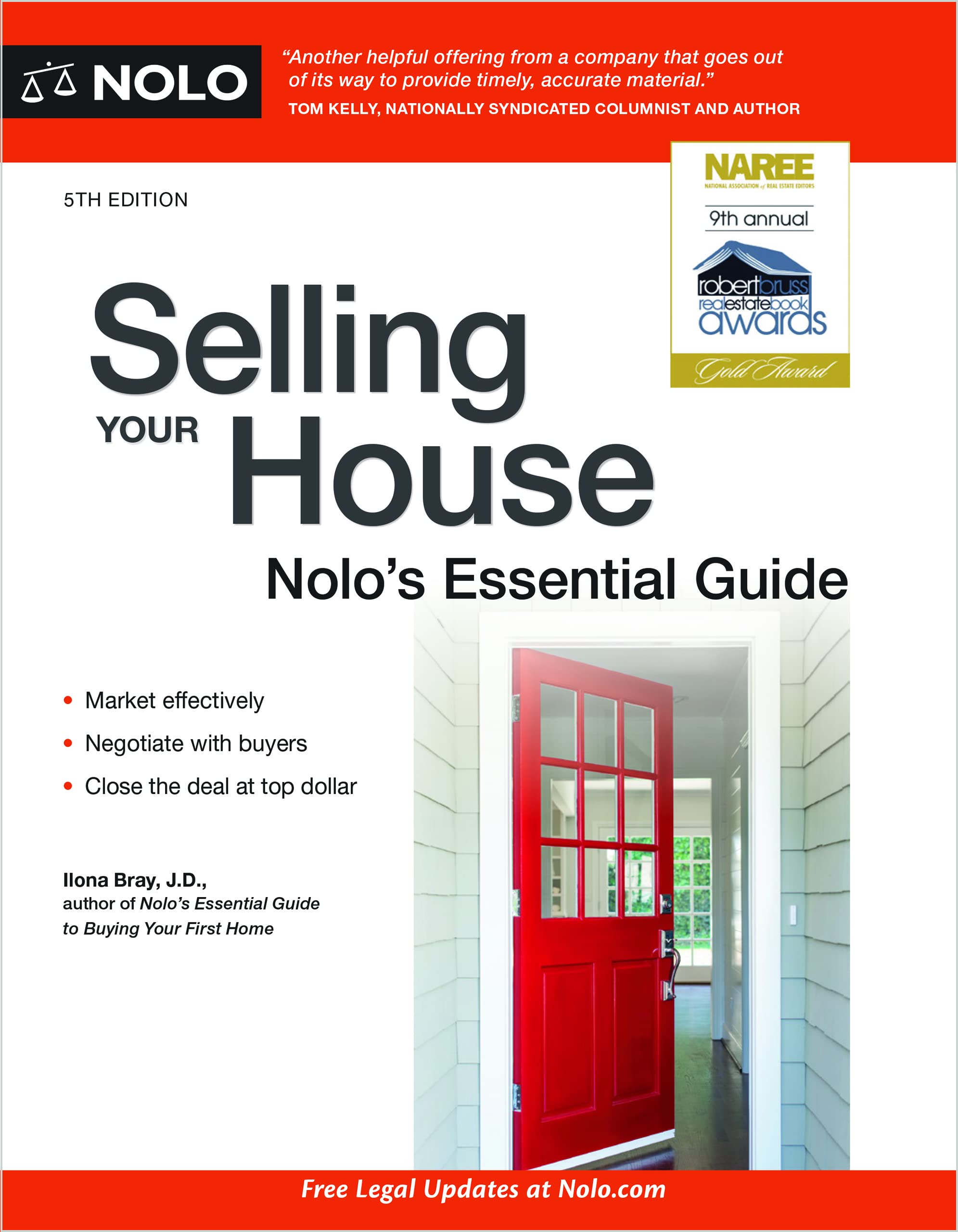 Nolo's Essential Guide to Selling Your House - Step-by-Step Process, Legal Tips & Maximizing Home Value | Perfect for Homeowners, Real Estate Agents & First-Time Sellers