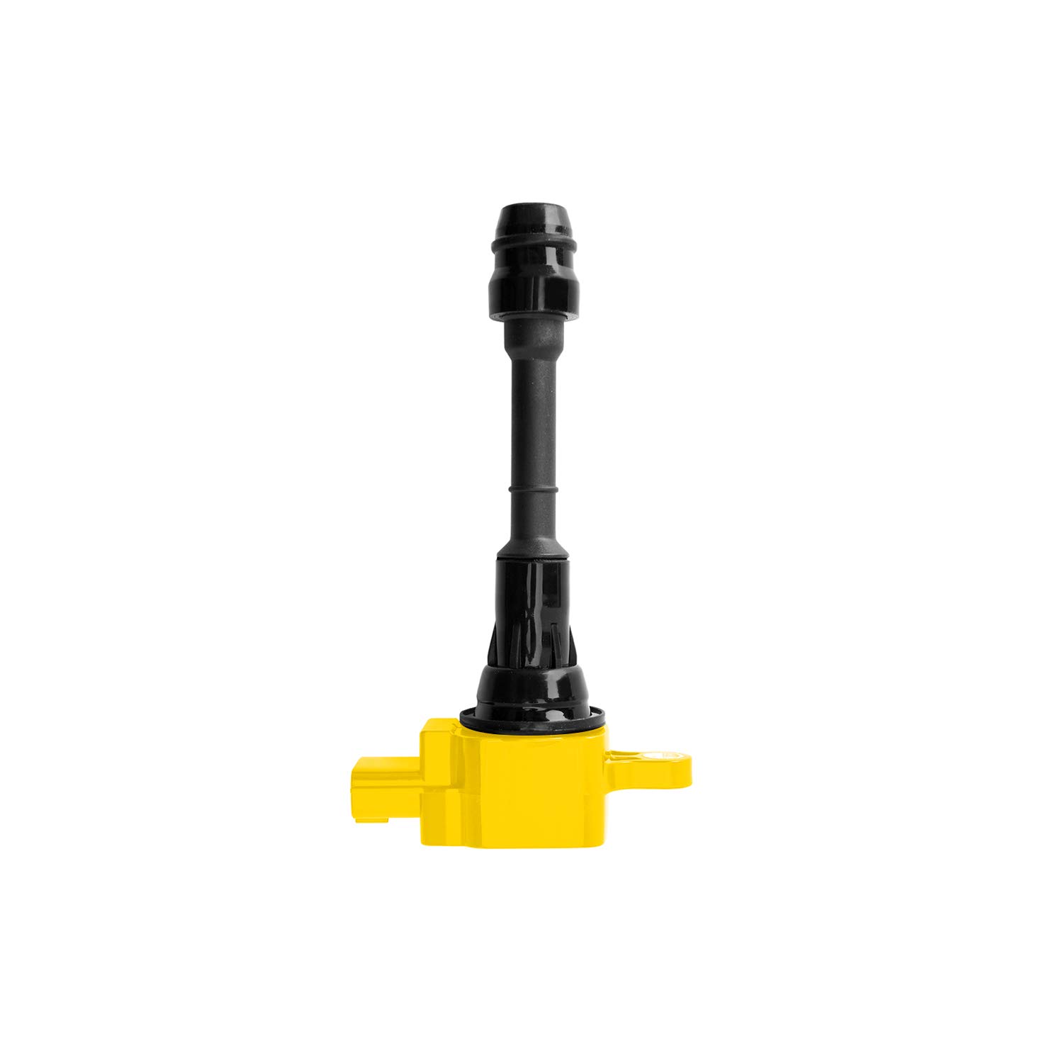 ENA Set of 4 Yellow Ignition Coil Pack & 4 Platinum Spark Plugs Compatible with Nissan Sentra Altima 2.5L L4 (2002-2006) - Replacement for UF350 224488H315 C1398 4505 | High Performance Engine Parts for Smoother Acceleration & Fuel Efficiency