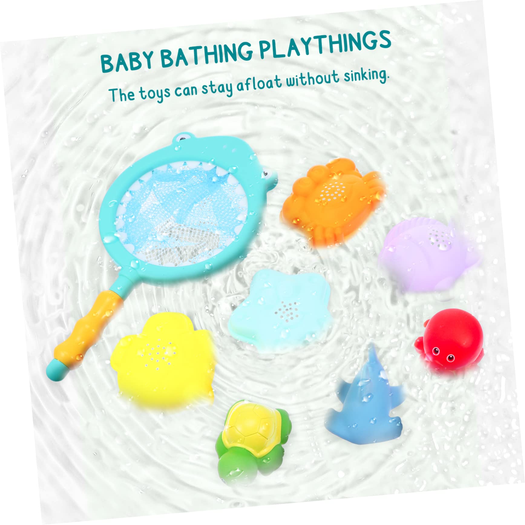 MUSISALY 1 Set Animal Bath Toys - Squirters for Kids, Vinyl Bathtub & Shower Toys, Fun Beach Play Set for Toddlers | Perfect for Bath Time, Pool Parties & Outdoor Water Play