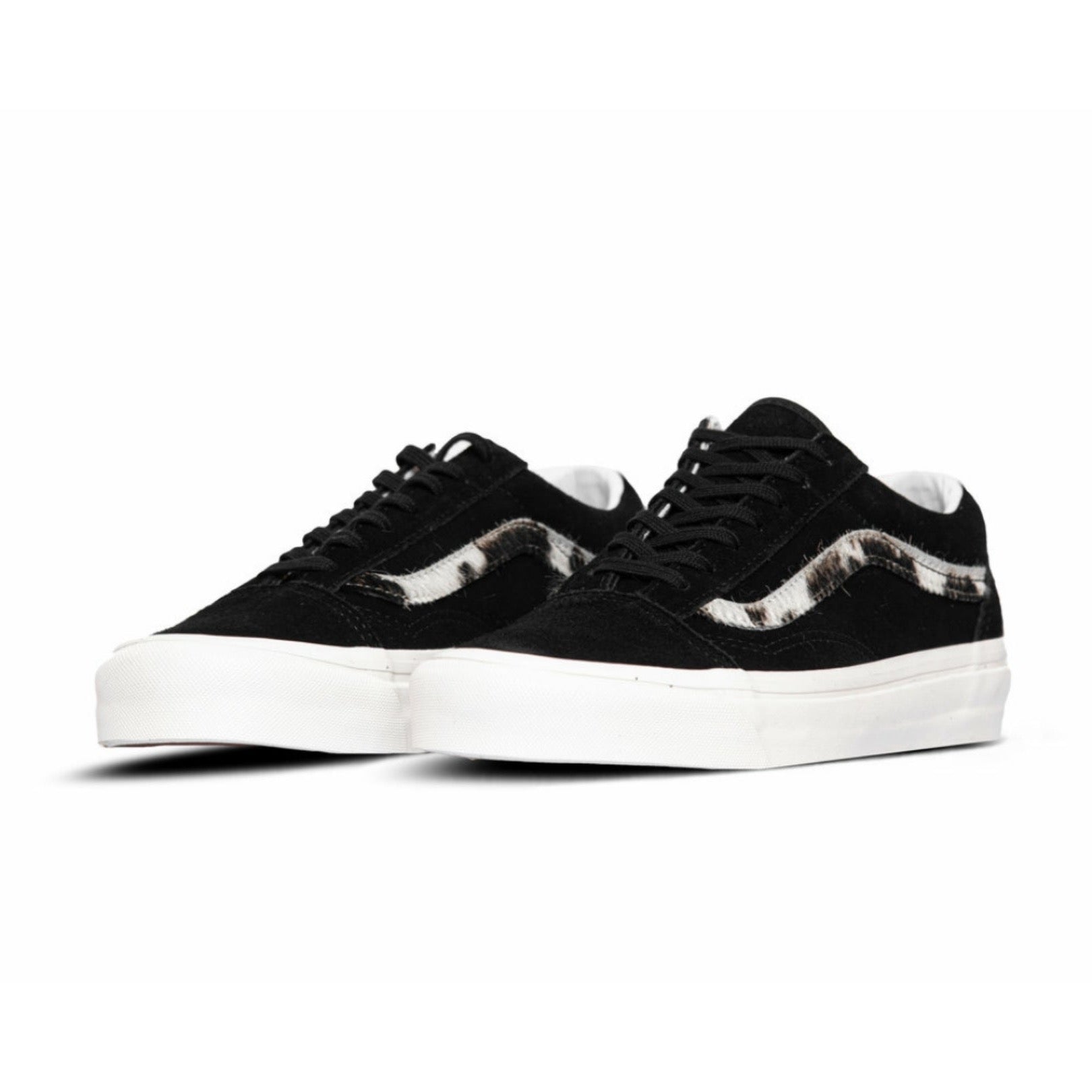 Vans Old Skool 36 DX Anaheim Factory Black & White Skate Shoes - Classic Retro Sneakers for Men & Women | Perfect for Skateboarding, Streetwear & Casual Outfits