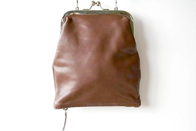 Stylish Frame & Zip Slouch Pouch in Chocolate Brown - Perfect for Travel, Gym, and Everyday Essentials Organization