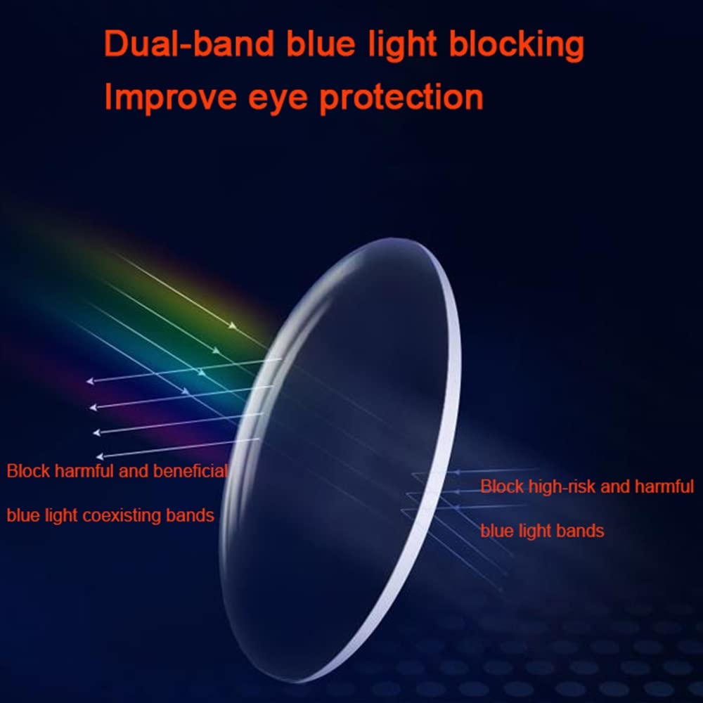 XUAN Blue Light Blocking Reading Glasses - Oversized Square Computer Glasses, Anti-Radiation, Unisex +2.5 Magnification (Green) - Perfect for Office Work, Gaming & Screen Time Protection