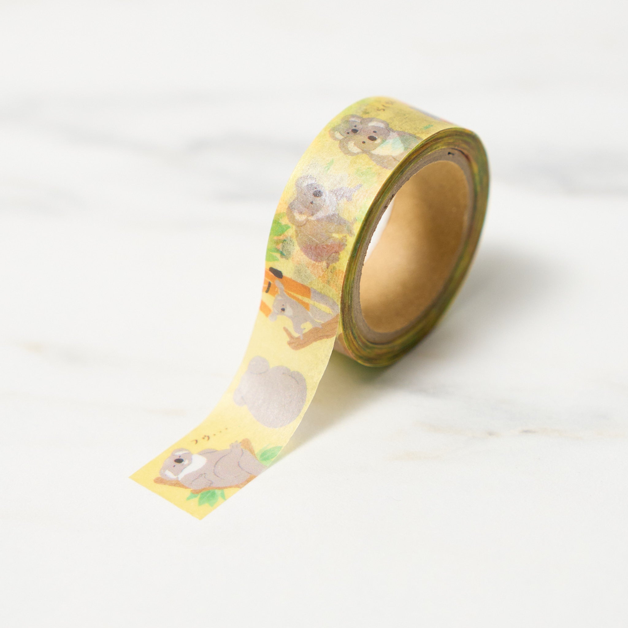 Zoom in Animal Masking Tape - Fun & Colorful Washi Tape for Scrapbooking, DIY Crafts, Journaling & School Projects - Perfect for Kids, Artists & Craft Lovers