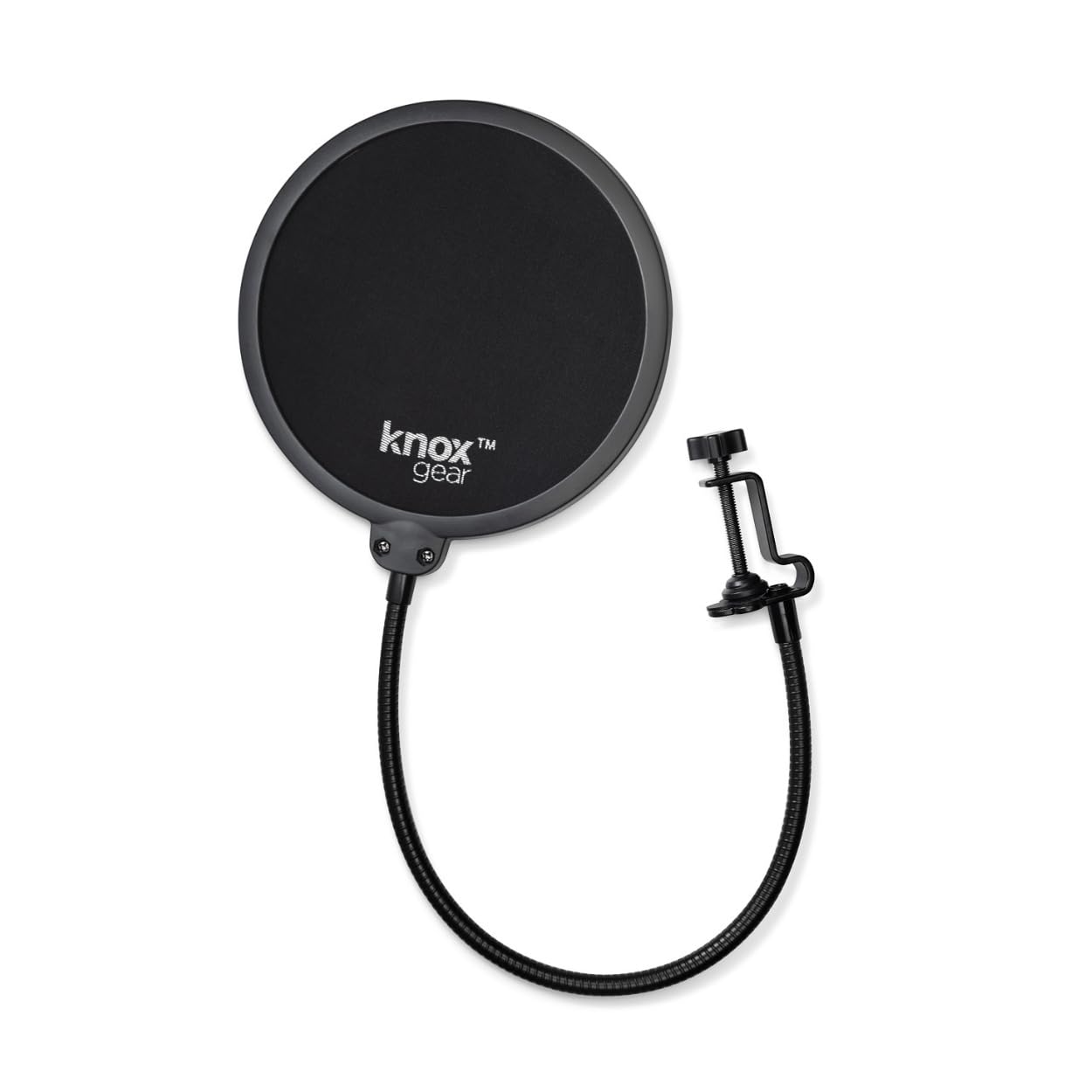 Knox Gear Pop Filter for Yeti Microphones - Professional Mic Windscreen for Clear Audio Recording - Perfect for Podcasting, Streaming & Voiceovers