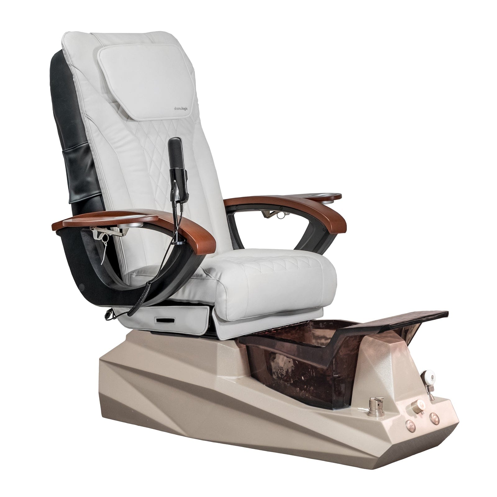 Professional DIAMOND EX R Pedicure Chair for Salon & Spa - Hydraulic Massage Pedicure Station with Adjustable Footrest & Comfortable Design - Perfect for Nail Salons, Spas & Beauty Clinics