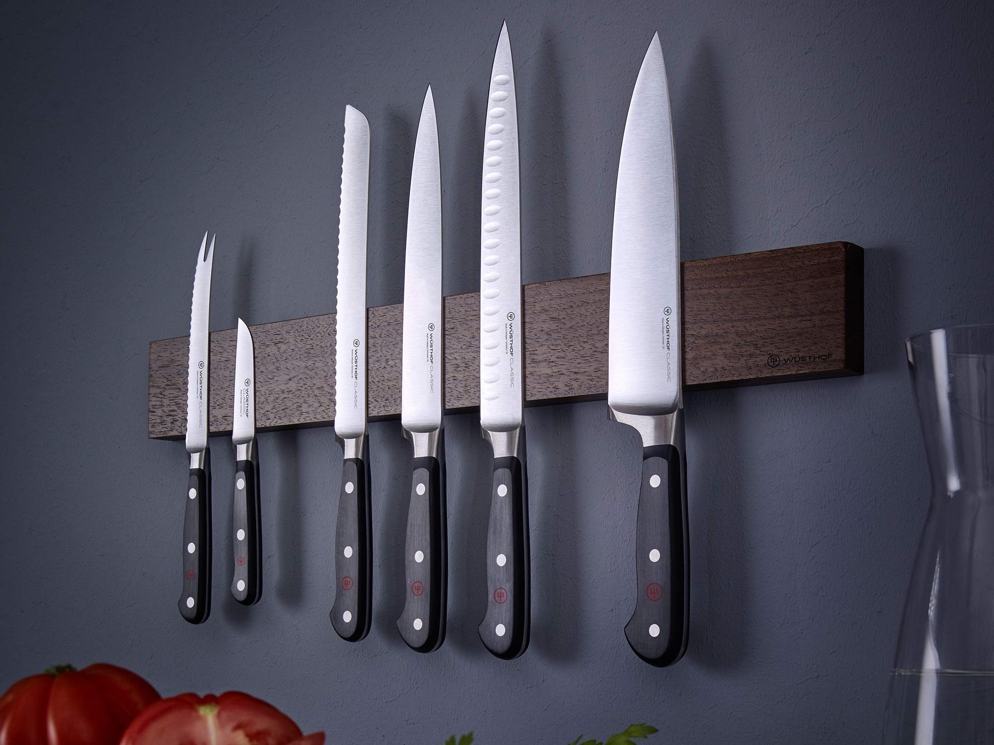 WÜSTHOF Classic 2-Piece Asian Knife Set - High Carbon Stainless Steel Chef & Santoku Knives for Precision Cutting | Perfect for Sushi, Vegetables & Meat Preparation | Professional Kitchen & Home Cooking Essential