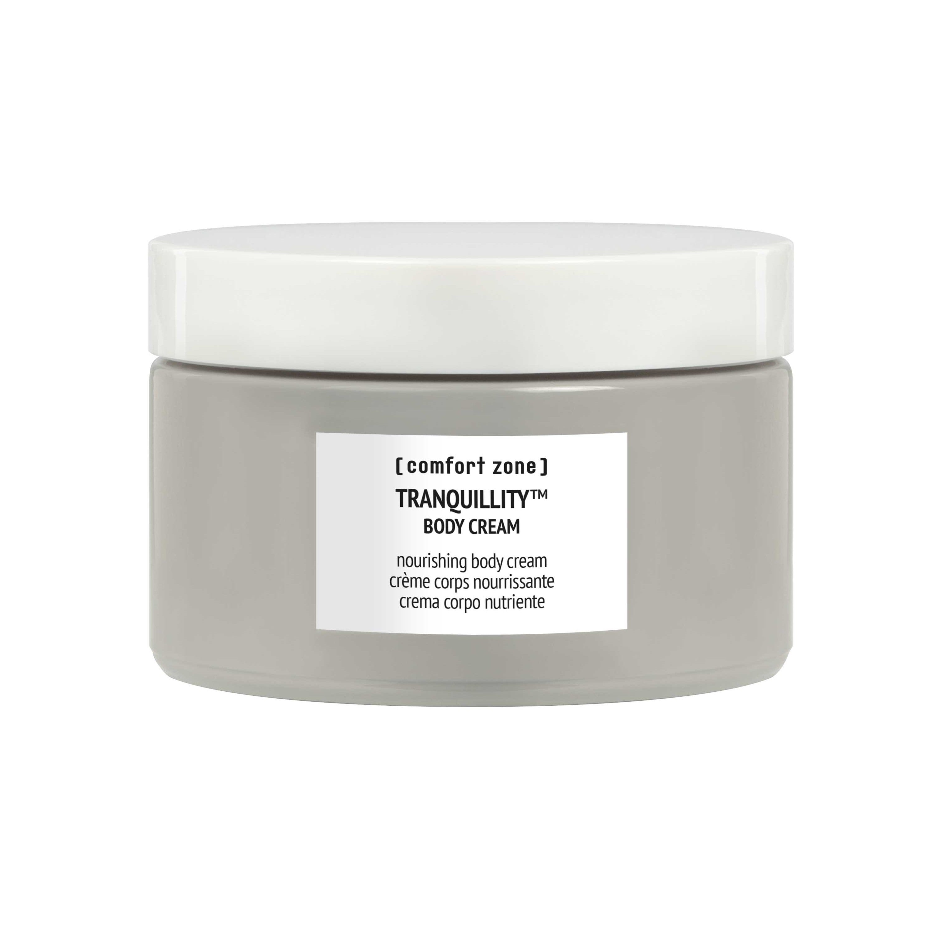 Comfort Zone Tranquillity Body Cream - Soothing Moisturizer for Dry Skin | Relaxing Aromatherapy Lotion for Stress Relief & Self Care | Perfect for Spa Nights & Bedtime Routine