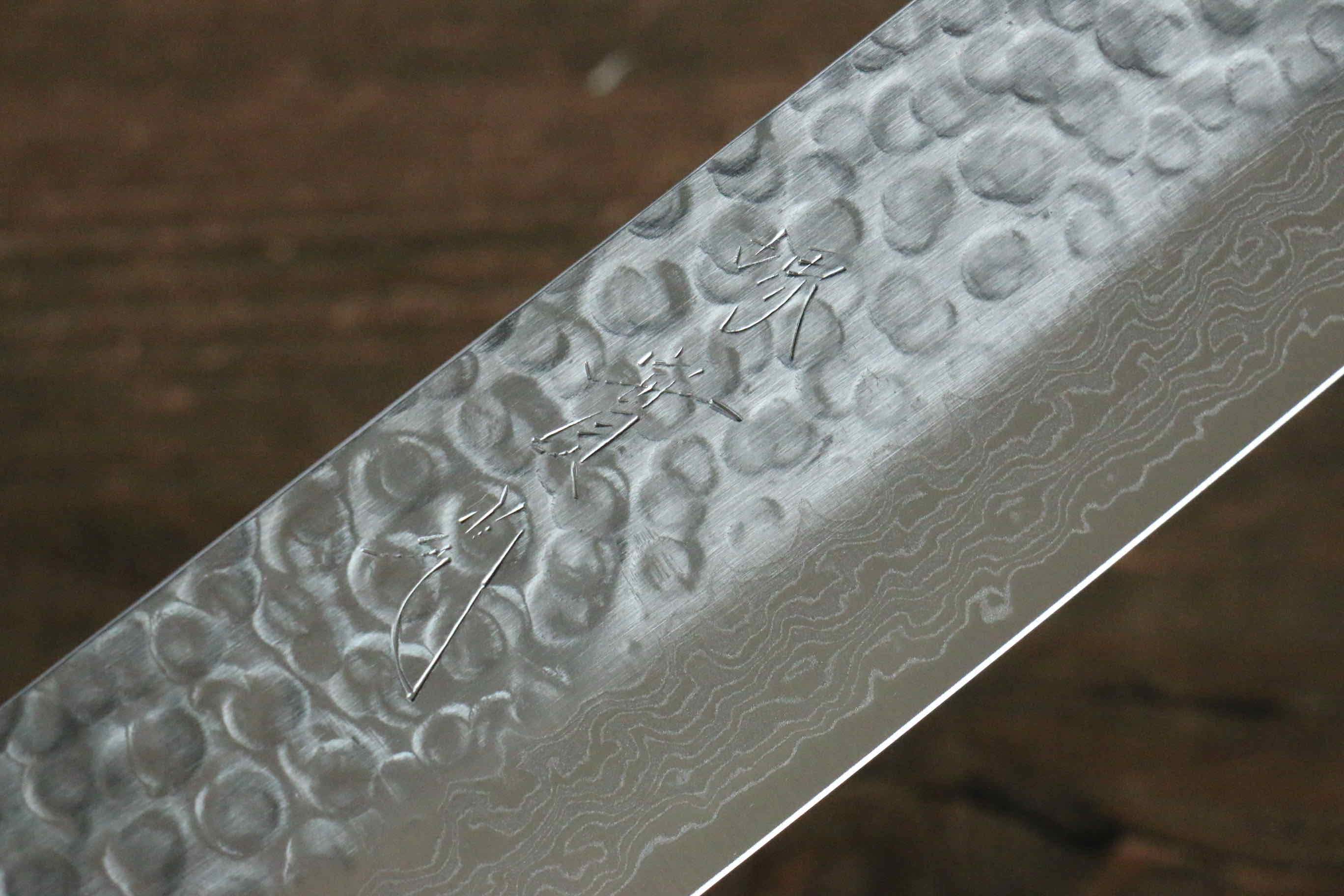 Premium Jikko VG10 17-Layer Damascus Steel Usuba Knife 160mm with Oak Handle - Japanese Kitchen Knife for Professional Chefs & Sushi Masters - Perfect for Precision Slicing, Vegetable Cutting & Sushi Preparation