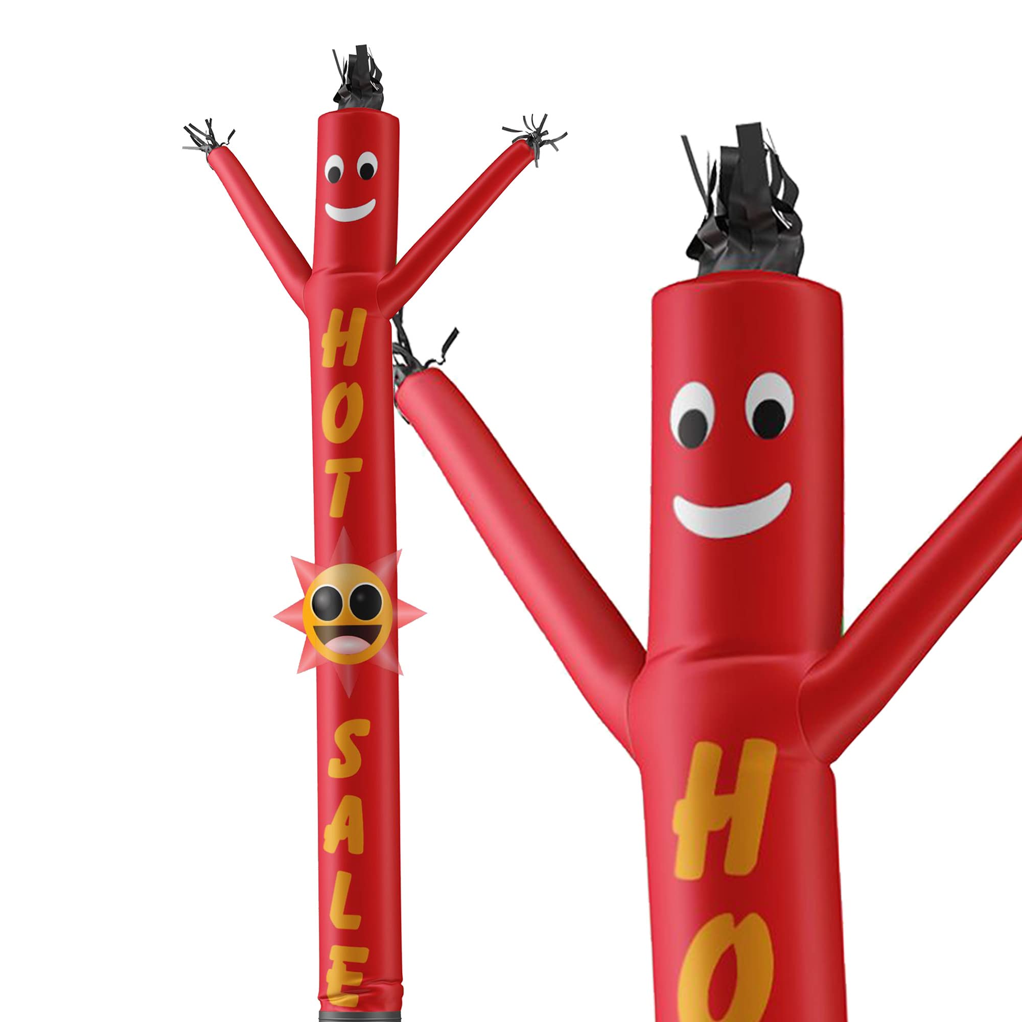 16-Ft Inflatable Tube Man Air Dancer - No Blower Included | Outdoor Advertising, Car Dealerships, Grand Openings & Events | High-Visibility Promotional Tool
