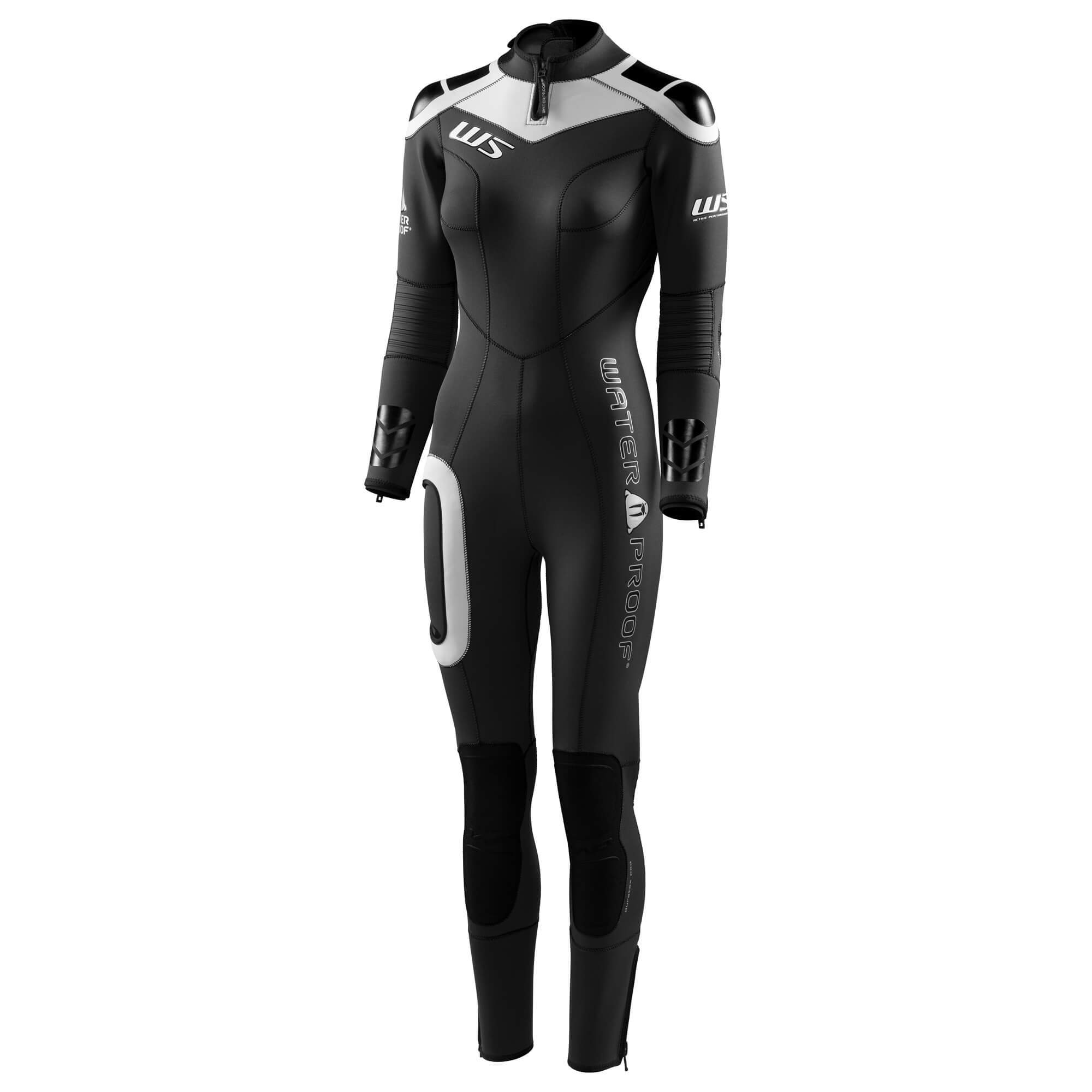 Women's Waterproof W5 3.5mm Neoprene Wetsuit for Surfing, Diving & Water Sports - Full Body Swimwear for Cold Water Protection