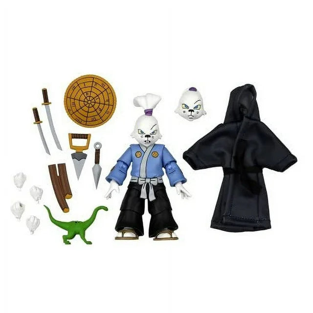 NECA Teenage Mutant Ninja Turtles Usagi Yojimbo Action Figure - Collectible Cartoon Series for TMNT Fans | Perfect for Display, Gifts & Comic Conventions
