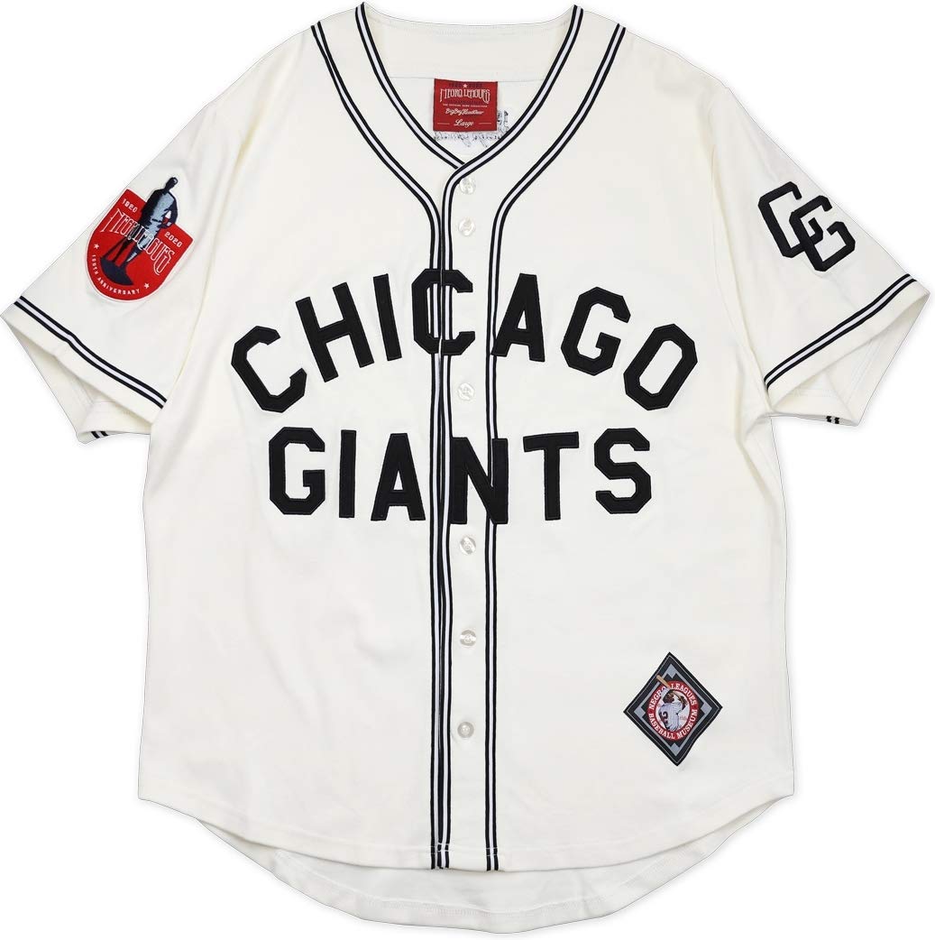 Chicago Giants Centennial Heritage Men's Baseball Jersey - Big Boy Size - Vintage MLB Fan Apparel for Games & Casual Wear