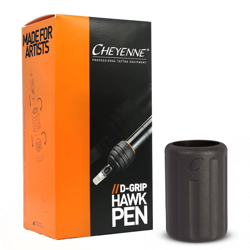 Cheyenne Disposable Ergo D Grip Tattoo Needles - Long Size (6-Pack) | Professional Tattoo Supplies for Artists & Beginners | Perfect for Lining, Shading & Coloring