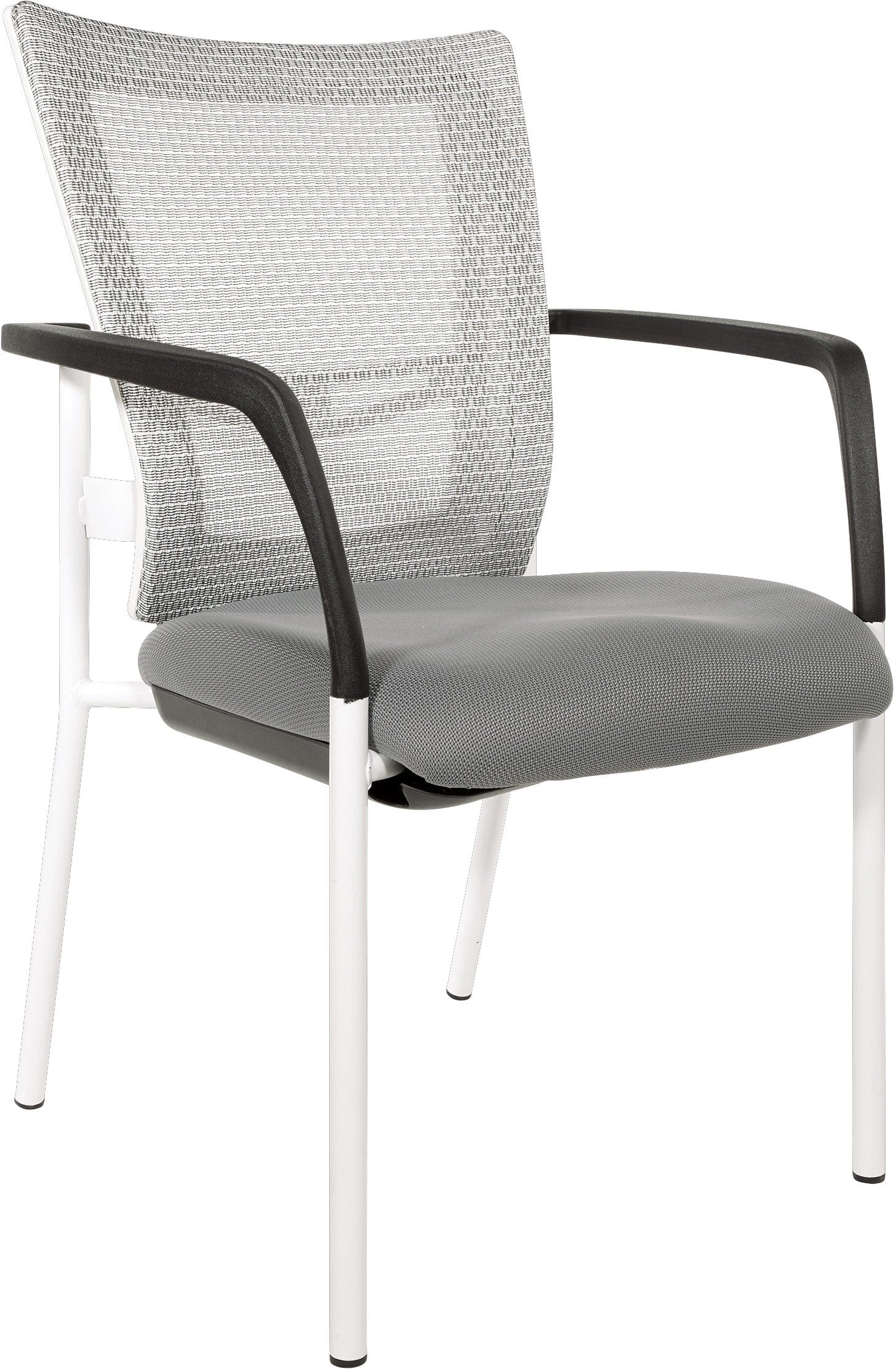 Office Star ProGrid® Mesh Back Visitor Chair [8810W] - Ergonomic Office Seating for Guests & Waiting Rooms, Comfortable Support for Home & Business Use