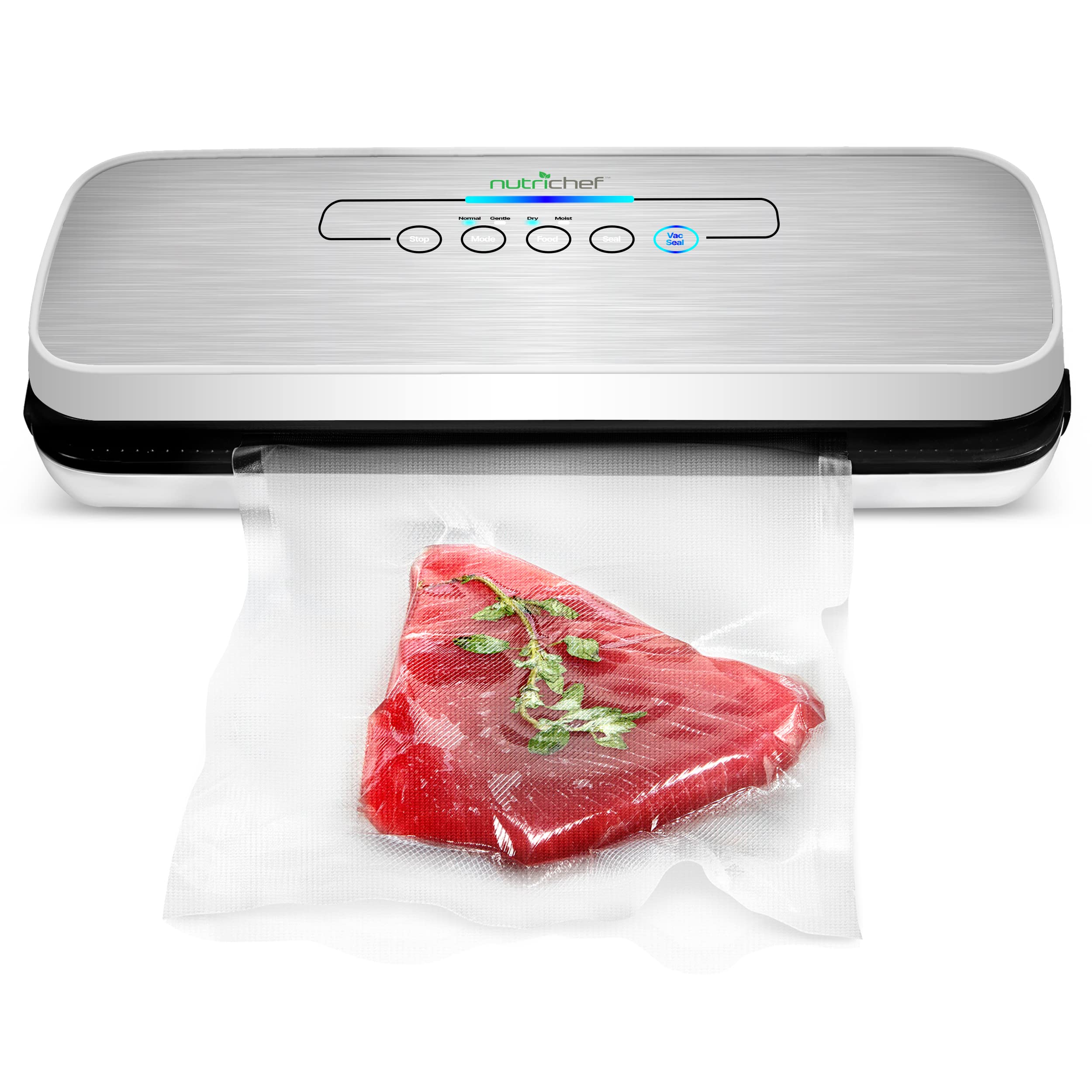 NutriChef Premium Vacuum Sealer Rolls - 8