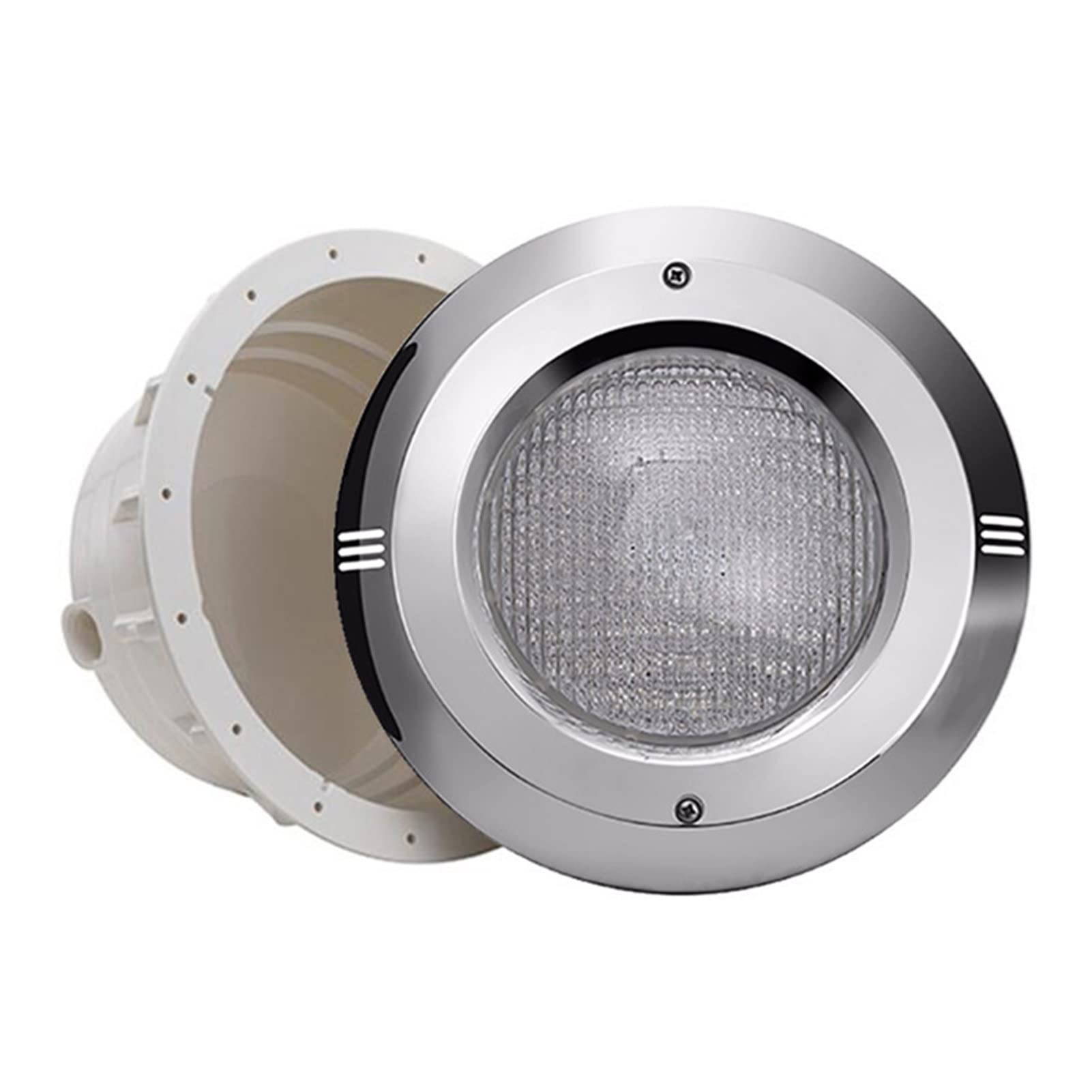 RGB LED Pool Light - 18W Par56 Recessed Underwater Lighting Fixture, 12V Waterproof IP68 Stainless Steel for Inground & Above Ground Swimming Pools | Perfect for Night Swimming, Pool Parties & Backyard Decor