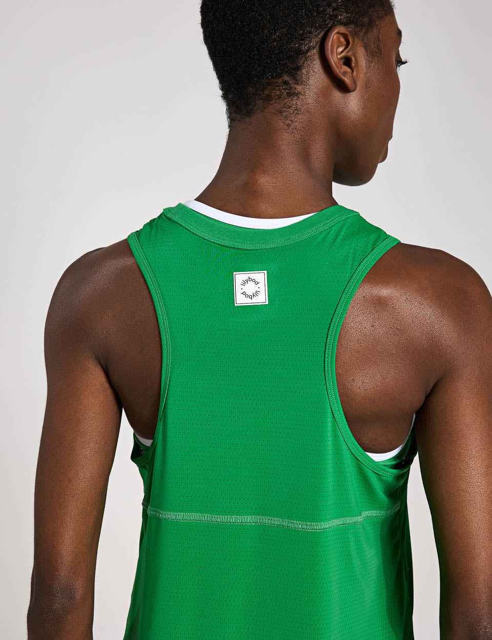 Zela Women's Tank Top - Soft Breathable Stretch Fit Casual Sleeveless Shirt in Kelly Green | Perfect for Yoga, Gym, Beach & Summer Outfits