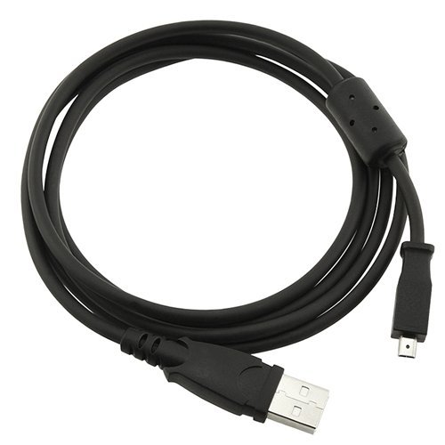 Premium USB Data Cable for Olympus Voice Recorder VN Series (VN-120, VN-480PC, VN-702PC, VN-801PC, VN-960PC, VN-2100PC, VN-3100PC, VN-3200PC, VN-4100PC, VN-5200PC, VN-6200PC, VN-8000PC, VN-8100PC) - High-Speed Charging & Data Sync - Perfect for Office, Lectures & Interviews - CyberTech Brand