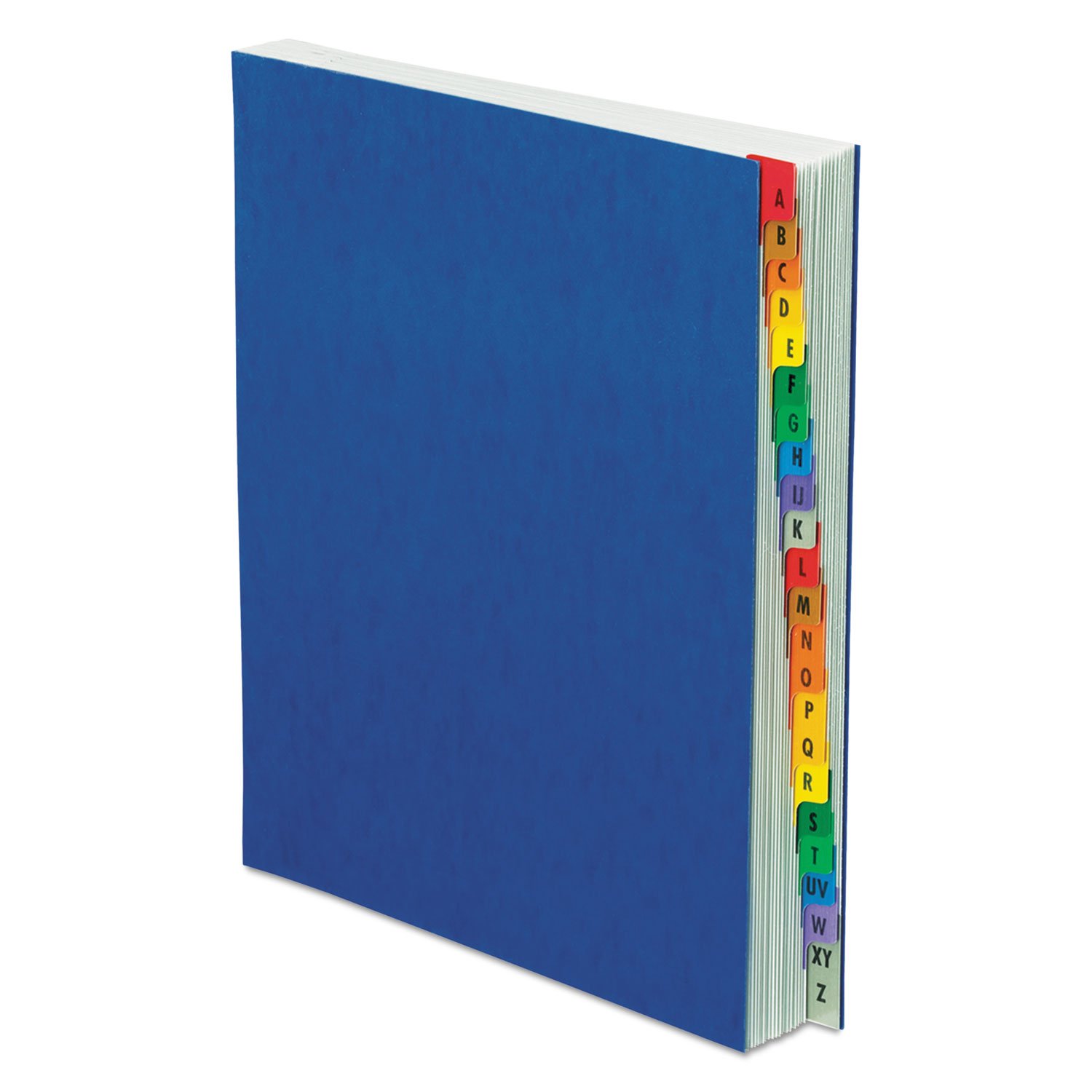 Pendaflex A-Z Expanding Desk File Organizer - Letter Size, Blue Pressboard Cover (11015) - Perfect for Office, Home & School Document Storage & Organization
