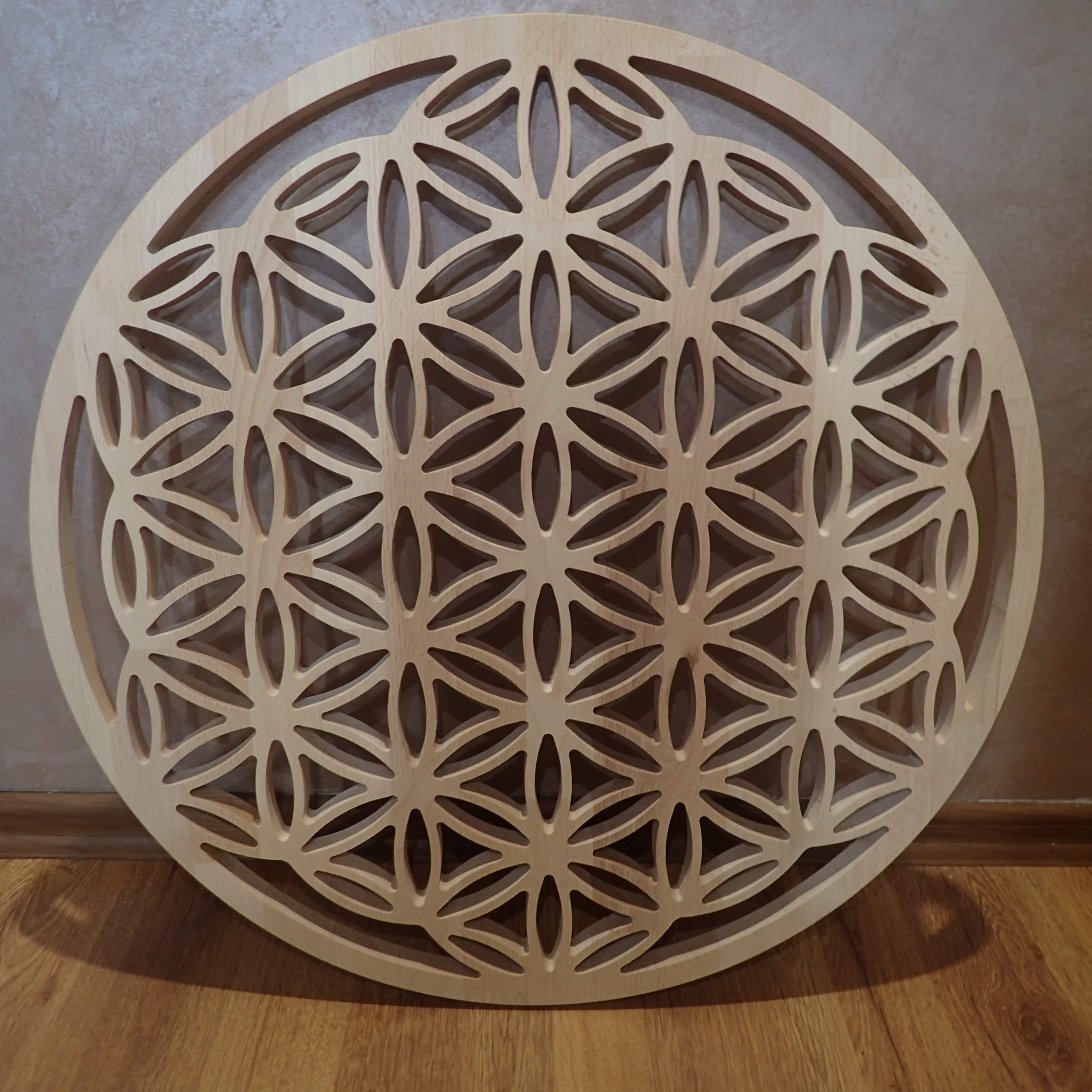 Serigart Wall Decoration - Sacred Geometry Flower of Life Art Print for Home & Office Decor | Perfect for Living Room, Bedroom, Meditation Space & Yoga Studio