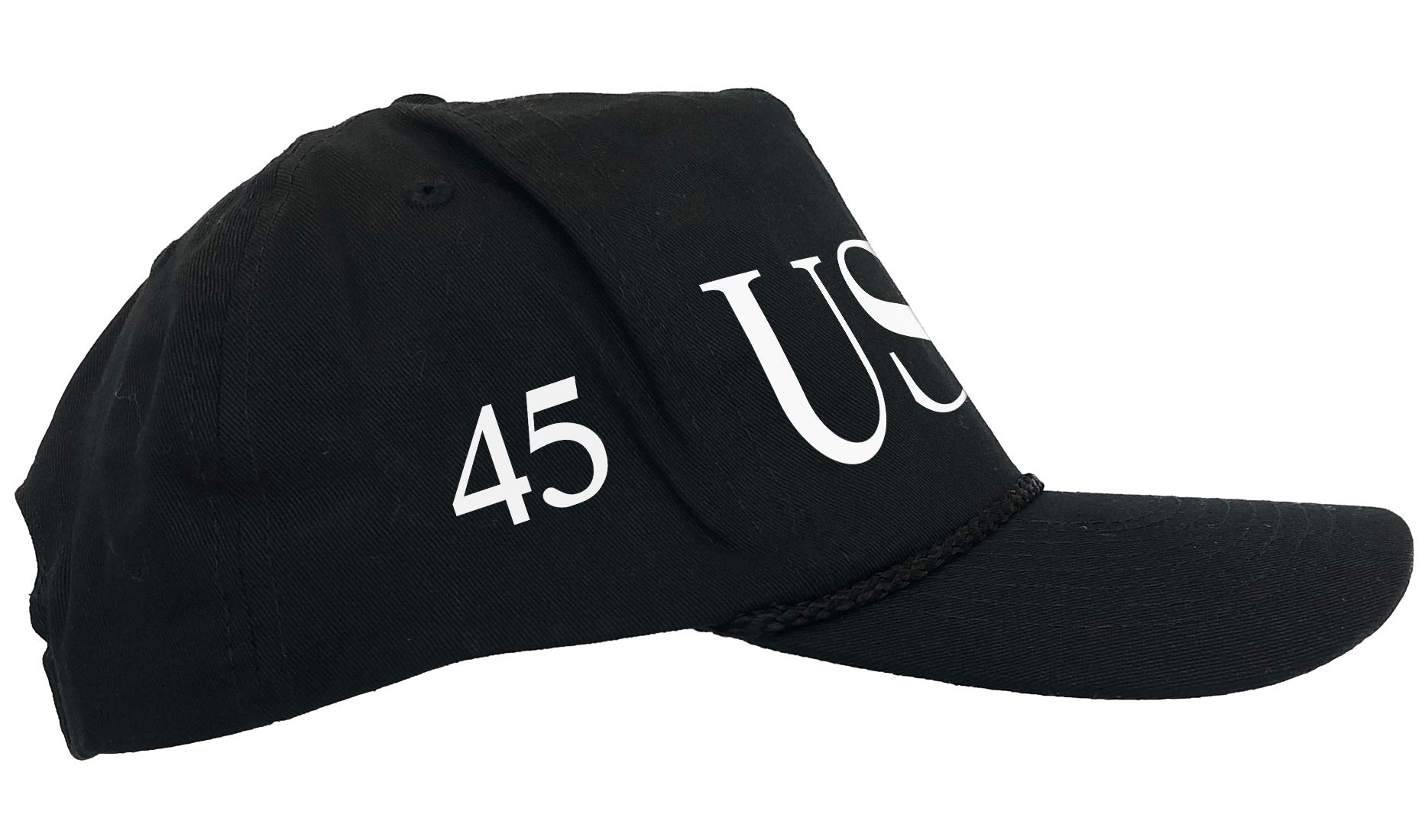USA 45 American Flag Patriotic Golf Hat - Trump President Cap for Outdoor Sports & Political Events