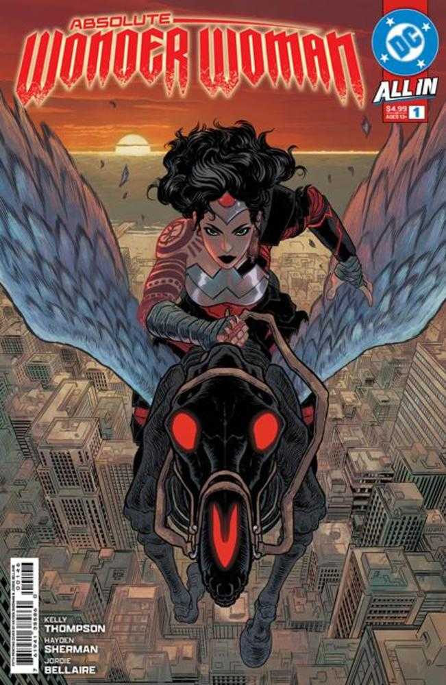 Absolute Wonder Woman #1 5th Print Cover A Hayden Sherman - DC Comics Collectible Edition for Superhero Fans, Comic Book Displays & Gift Giving