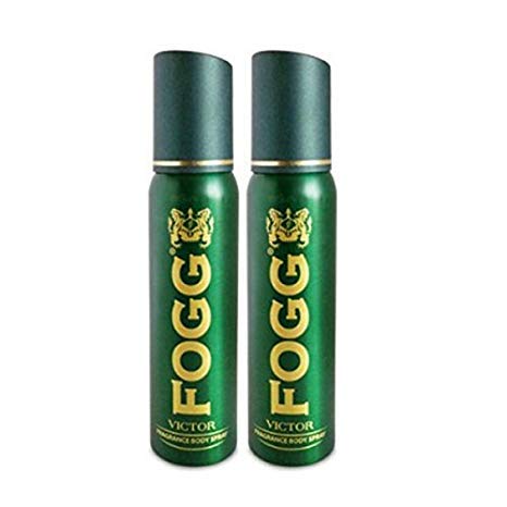 FOGG Victor Fragrant Body Spray for Men & Women - 120ml (Pack of 2) | Long-Lasting Deodorant Spray | Perfect for Gym, Office & Daily Freshness