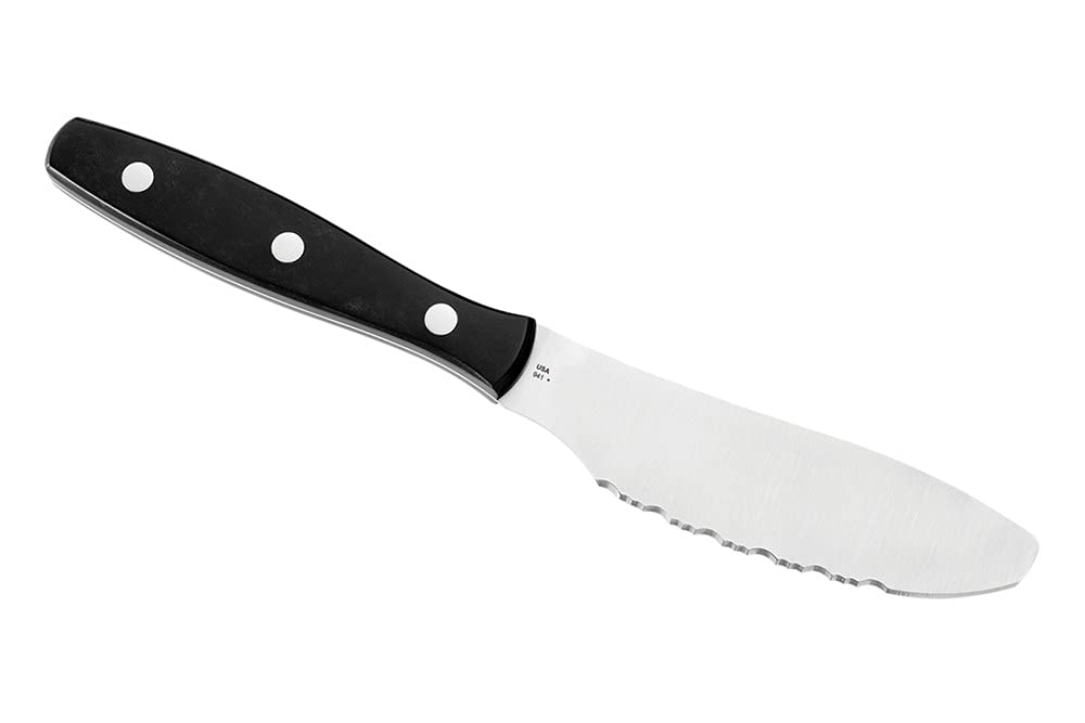 Buck Knives 6-Piece Kitchen Cutlery Set with Slate Black Paperstone Handle - Chef Knife, Paring Knife, Utility Knife, Steak Knives - Perfect for Home Cooking, Camping & Outdoor Adventures (15