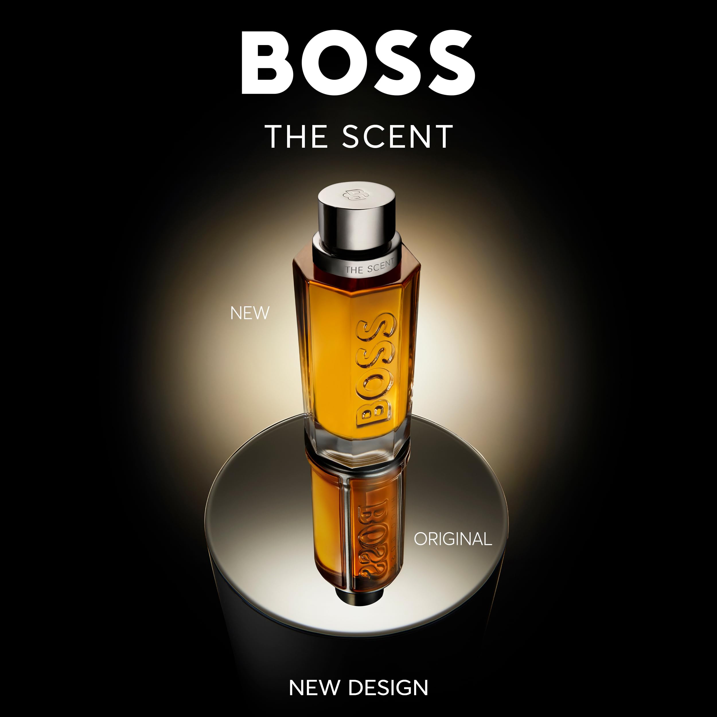 Hugo Boss The Scent Eau de Toilette for Men - Amber Cologne with Ginger, Manika Fruit & Leather Notes - Long Lasting Fragrance - Perfect for Date Night & Special Occasions