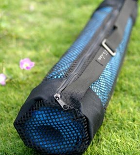 Wai Lana Large Black Yoga Tote Bag for Sports Equipment - Perfect for Yoga Class, Gym Workouts & Travel Accessories