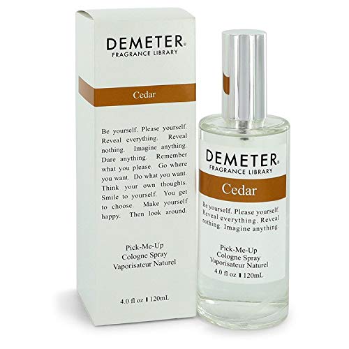 Demeter Cedar Cologne Spray for Women - 4 oz Fresh & Woody Perfume by Demeter | Long-Lasting Fragrance for Daily Wear, Office & Date Nights