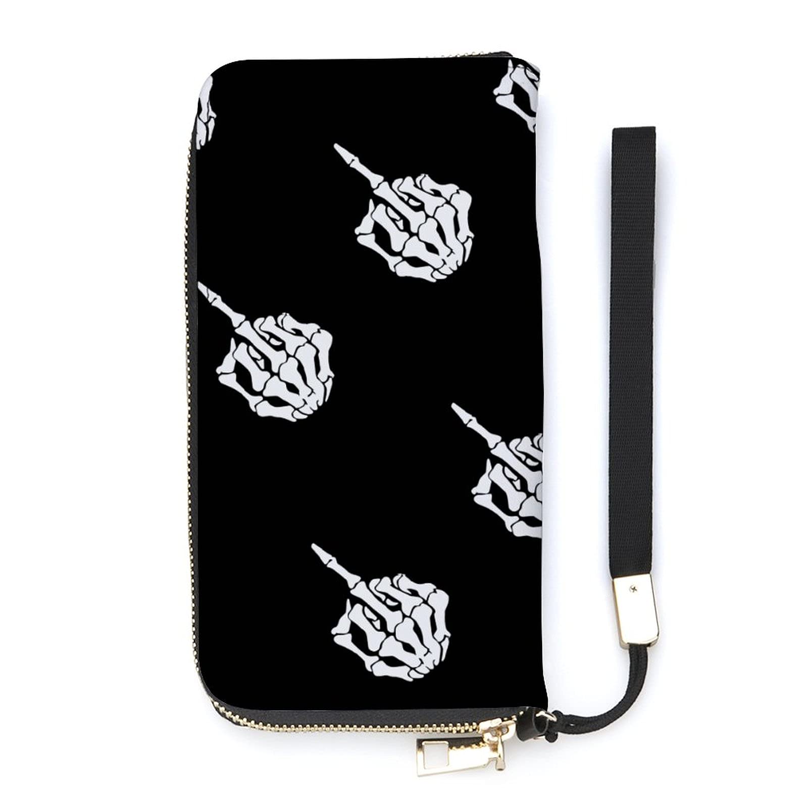 FunnyStar Men's Long Wallet with Credit Card Holder, Zip Coin Pocket - Stylish & Durable Bifold Wallet for Everyday Use, Travel, and Gifts