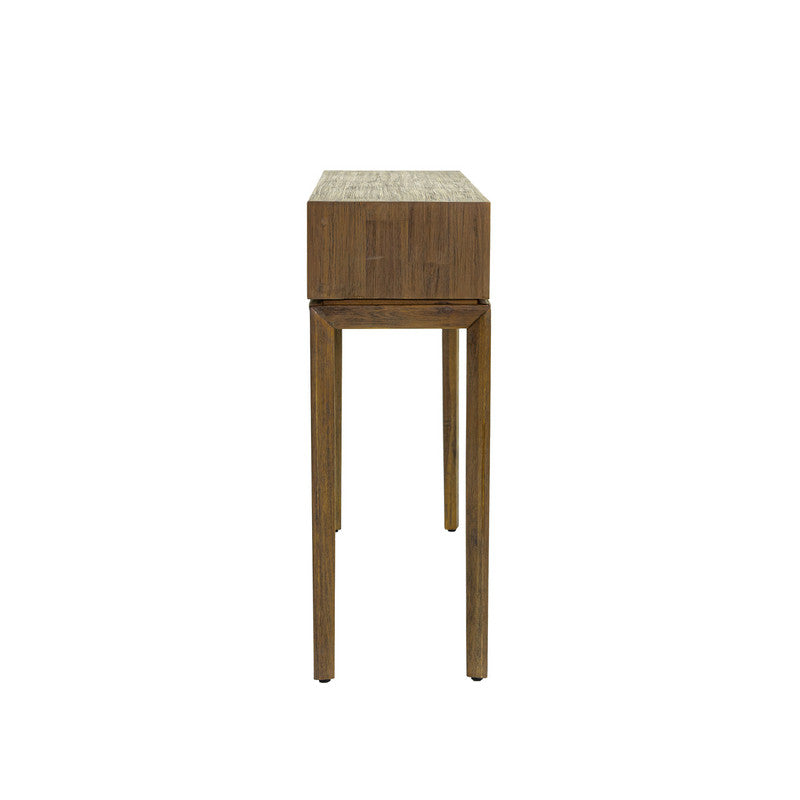 Modern Borgergade 43.5 Sofa Table - Solid Wood Chestnut Finish - Perfect for Living Room, Entryway, or Behind Couch Decor
