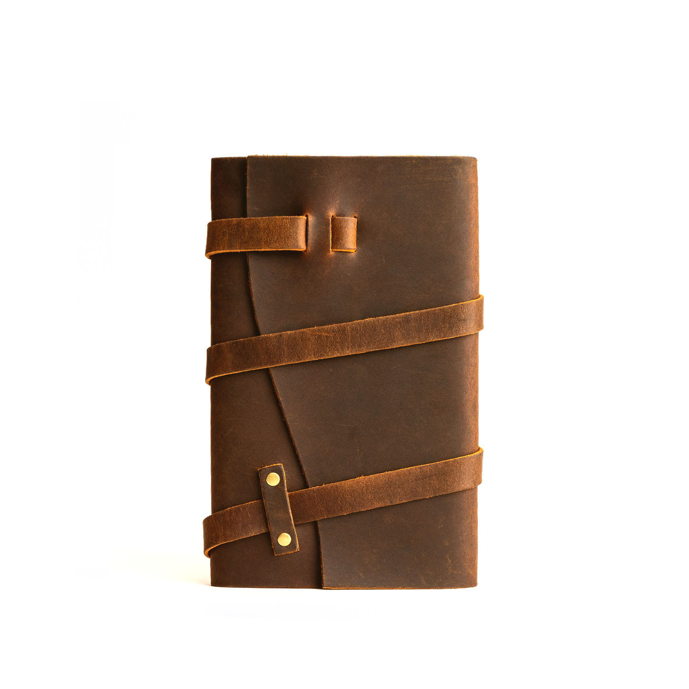Premium Leather Wrap Journal for Writing & Sketching - Handmade Refillable Notebook, Perfect for Travel, Work & Creative Projects