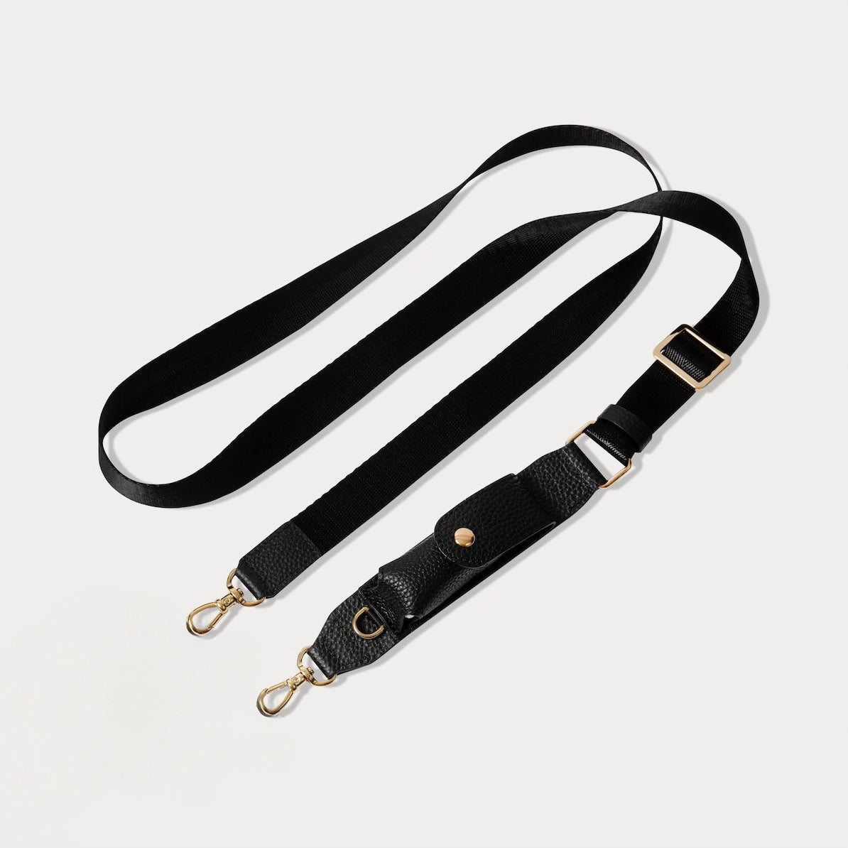 Lana Lipstick Strap Only - Black/Gold | Fashionable Lipstick Holder for Women | Perfect for Parties, Weddings & Everyday Use
