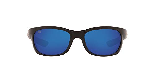 Matte Black/Blue Mirrored Polarized-580p