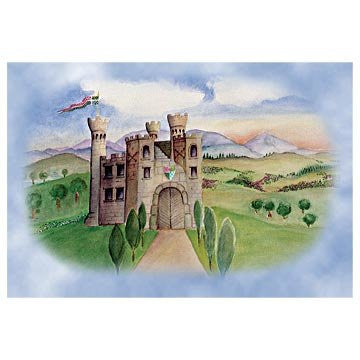 Enchanted Dragons Castle Music Box - Handcrafted Wooden Musical Gift for Kids & Collectors - Perfect for Bedtime, Nursery Decor & Fantasy Themed Parties