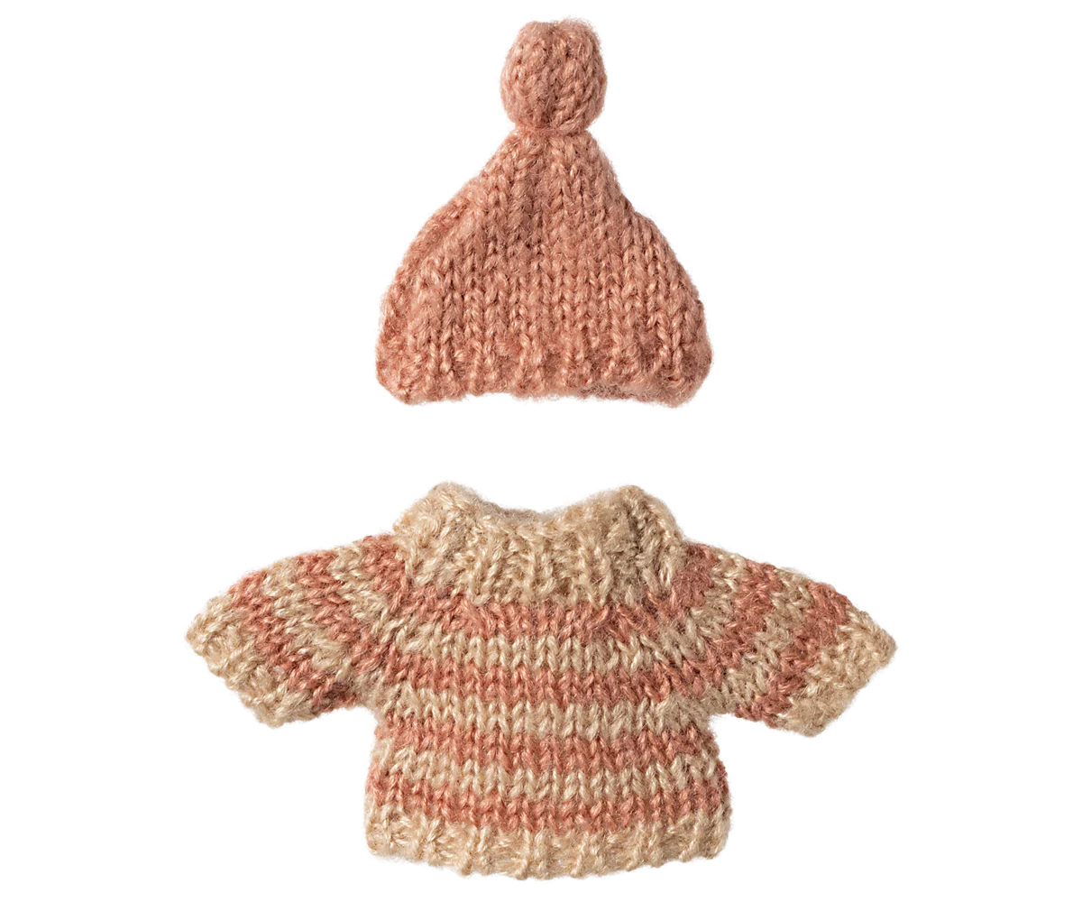 Cozy Knitted Sweater and Hat Set for Women - Winter Warm Cable Knit Pullover & Beanie - Perfect for Casual Outfits, Outdoor Activities & Holiday Gifts